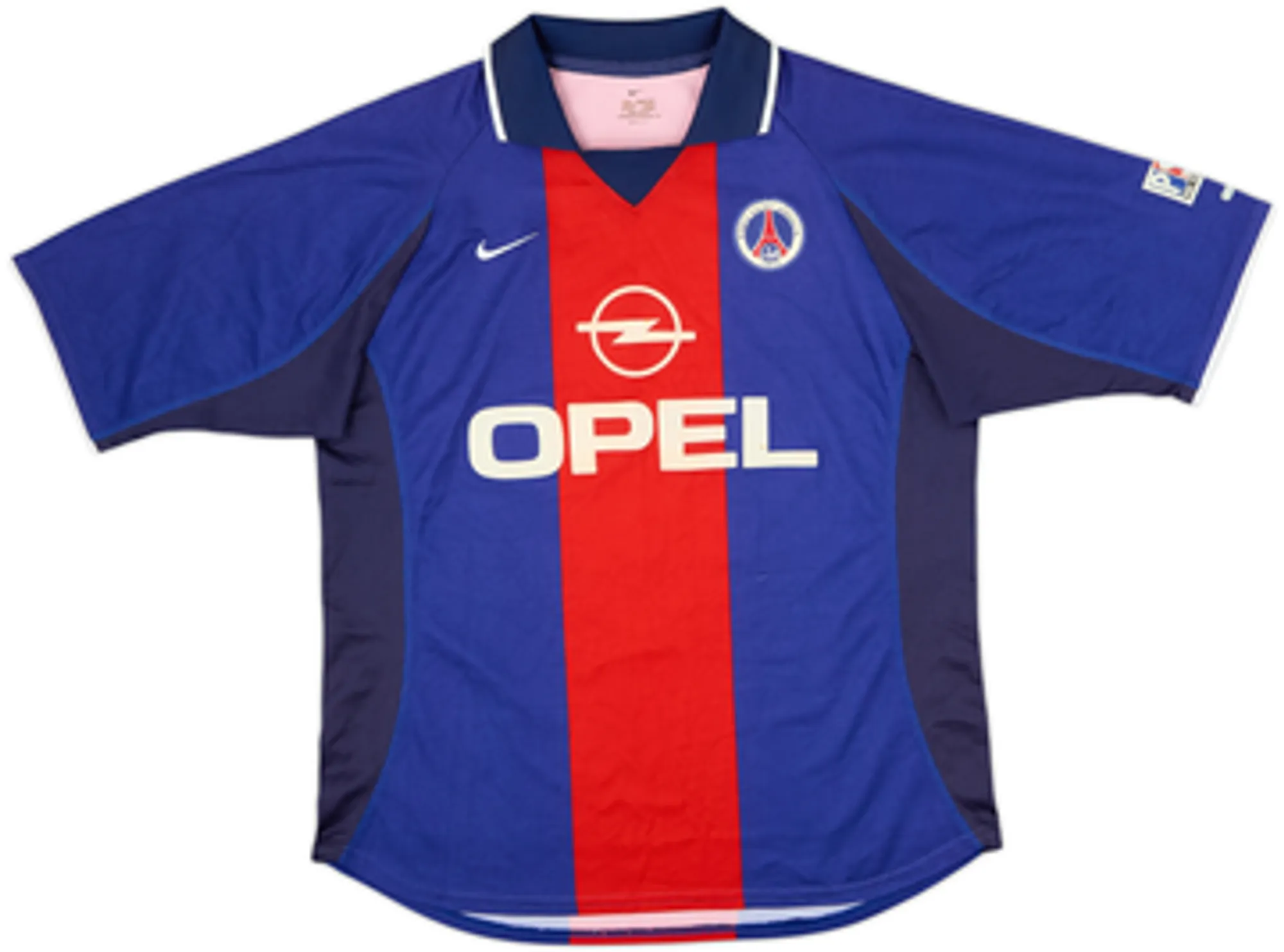 2000-01 Paris Saint-Germain Home Shirt Okocha #10 - 7/10 - (L)
