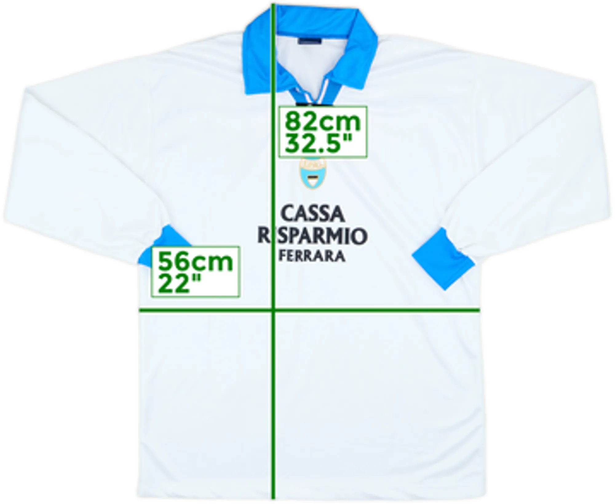 1997-98 SPAL Away L/S Shirt - 9/10 - (XL)