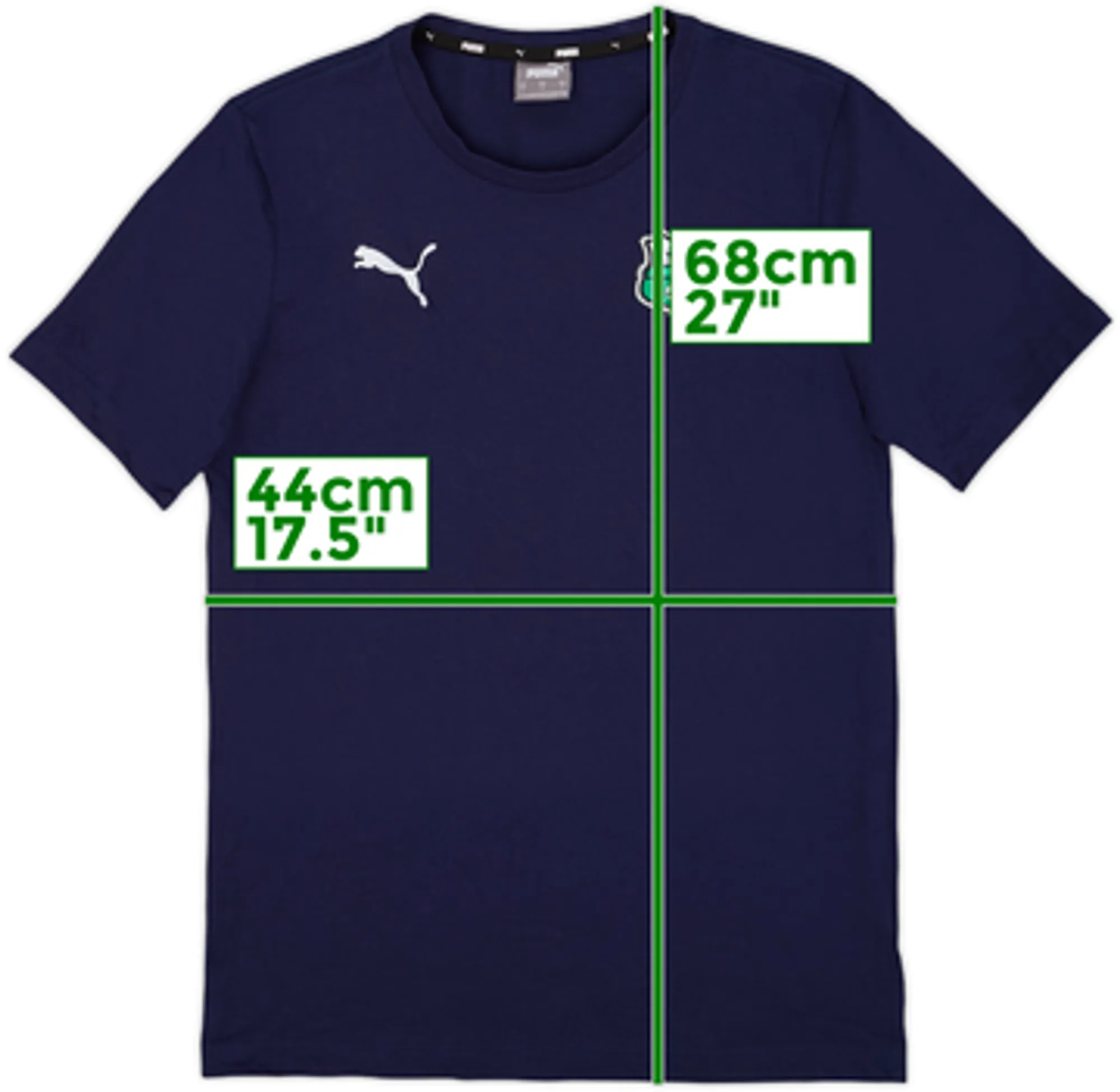 2021-22 Sassuolo Puma Cotton Tee - 8/10 - (S)