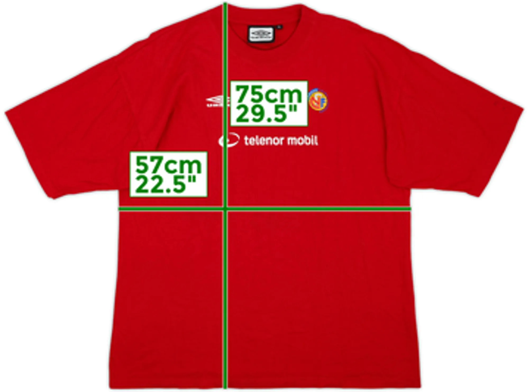 2000-02 Norway Umbro Cotton Tee - 9/10 - (XL)