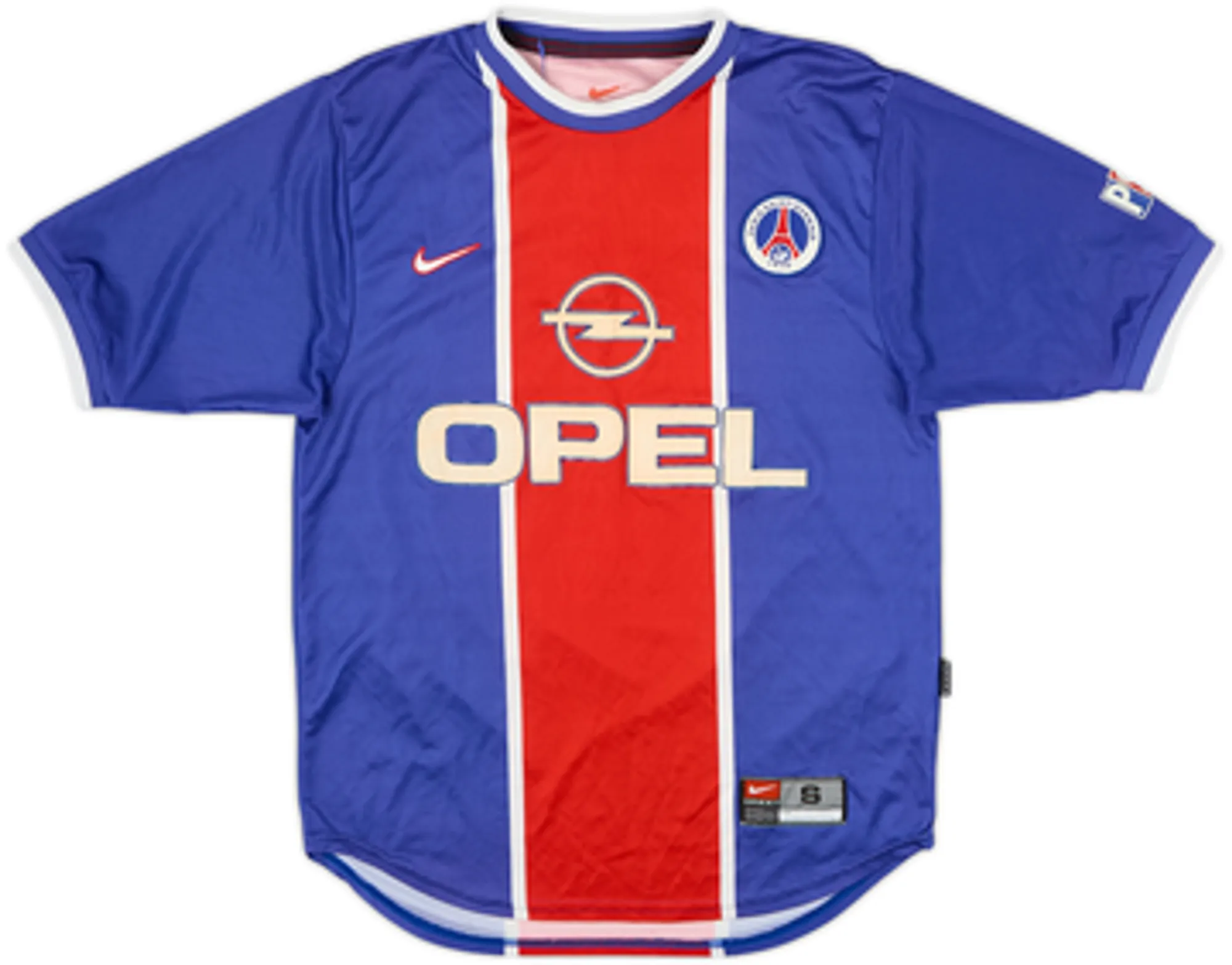 1999-00 Paris Saint-Germain Home Shirt Okocha #10 - 6/10 - (S)