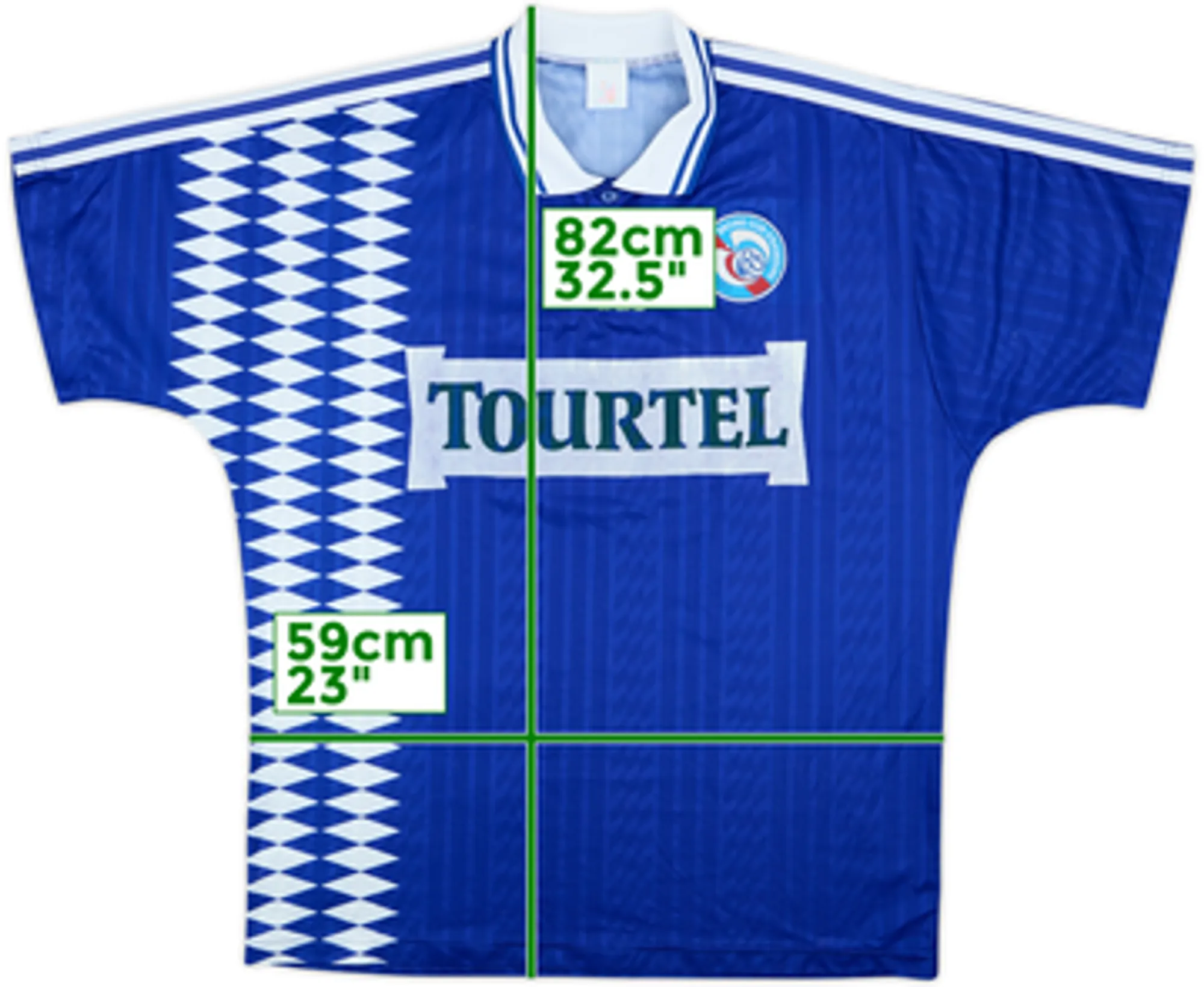 1994-95 Strasbourg Home Shirt - 6/10 - (XL)