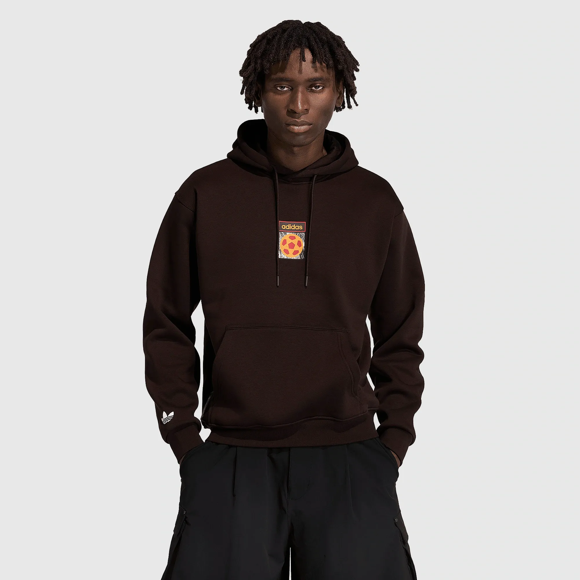 adidas Originals Archive Country Flag Hoodie Aurora Coffee