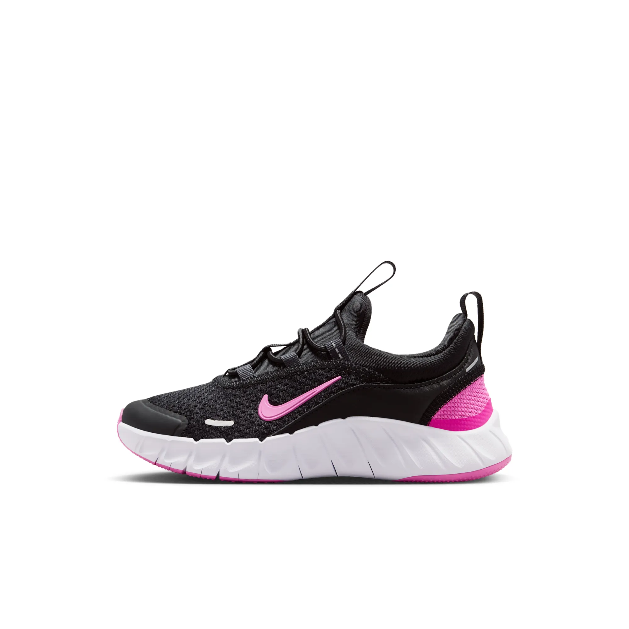 Nike Free Ride Younger Kids' Running Shoes - Black