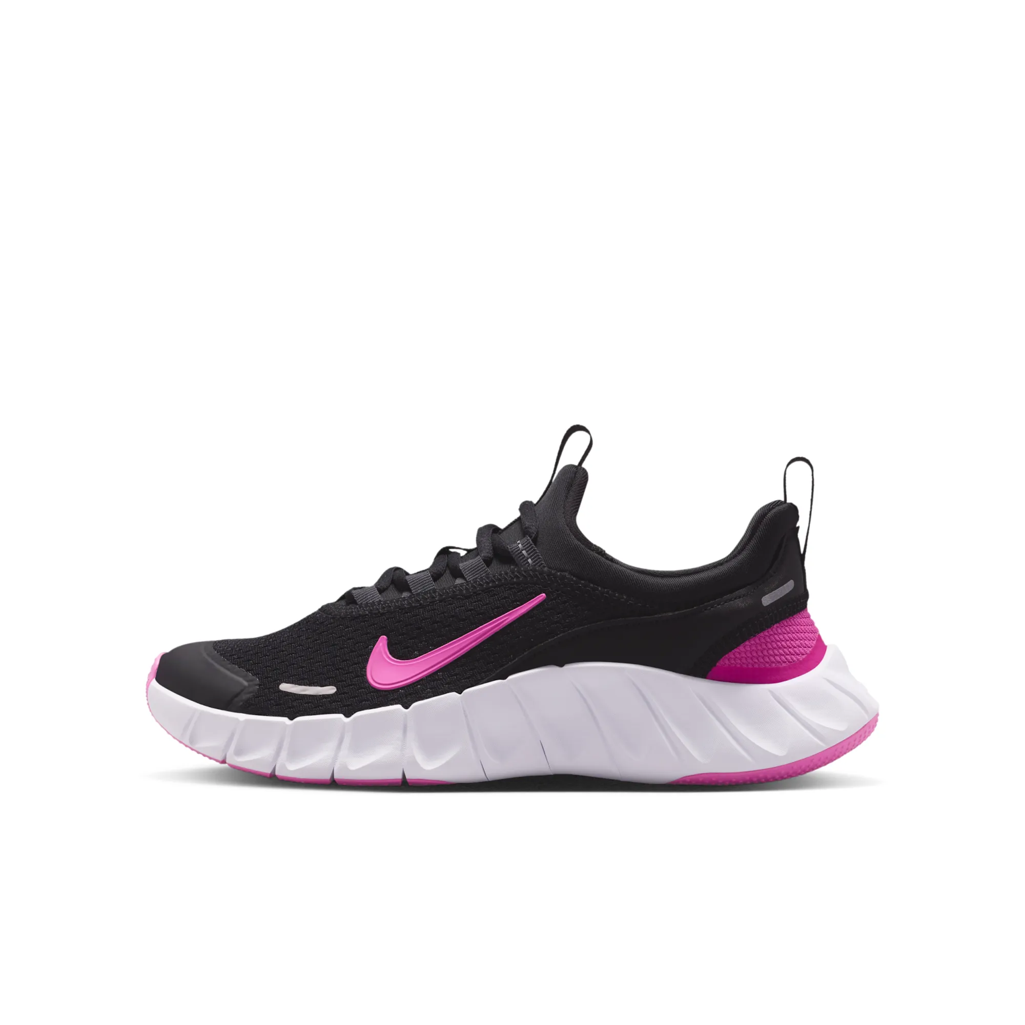 Nike Free Ride Older Kids' Running Shoes - Black