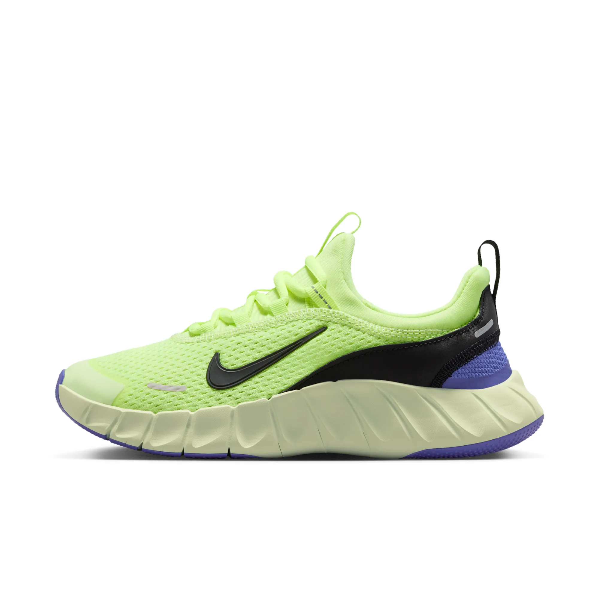 Nike Free Ride Older Kids' Running Shoes - Yellow