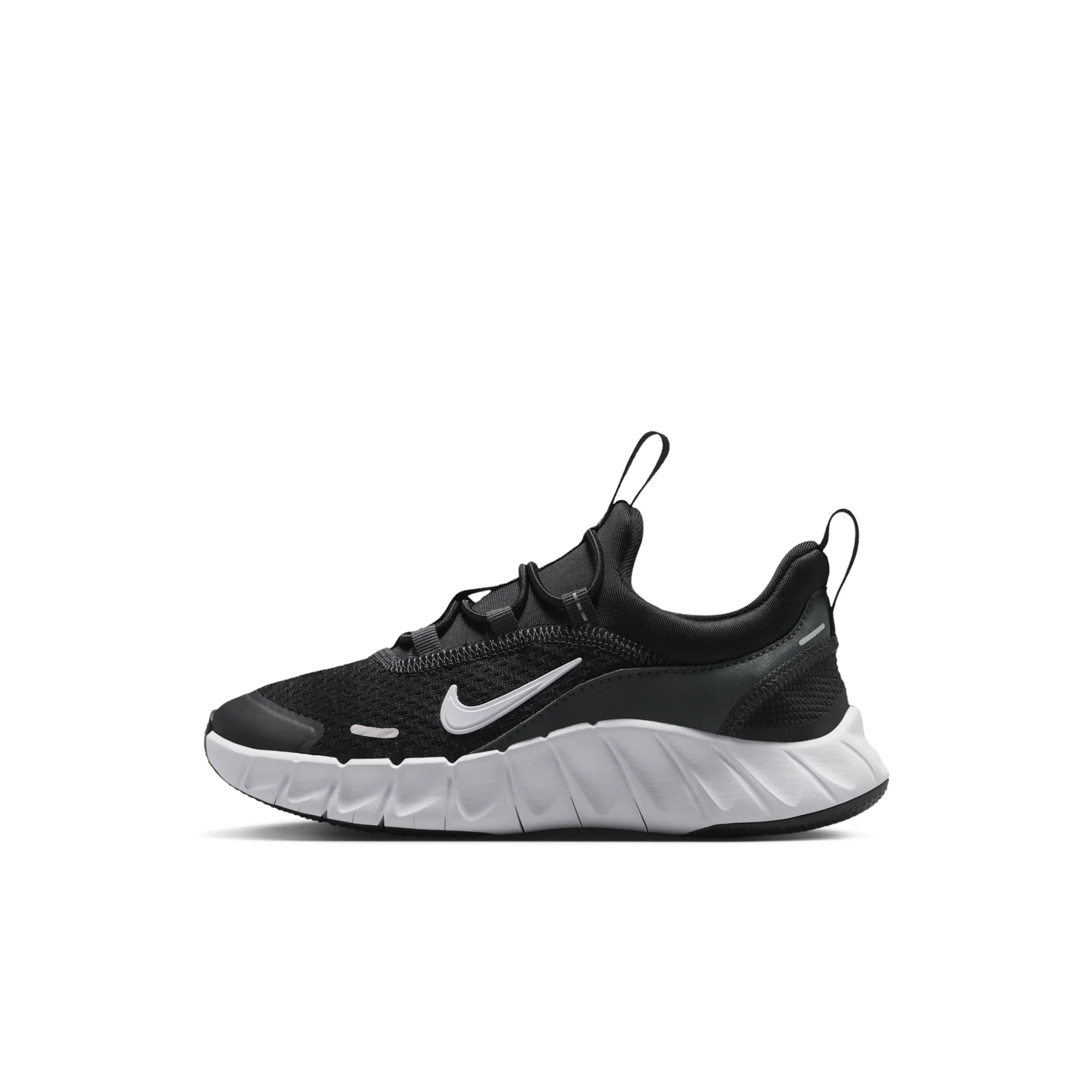 Nike Free Ride Younger Kids' Running Shoes - Black