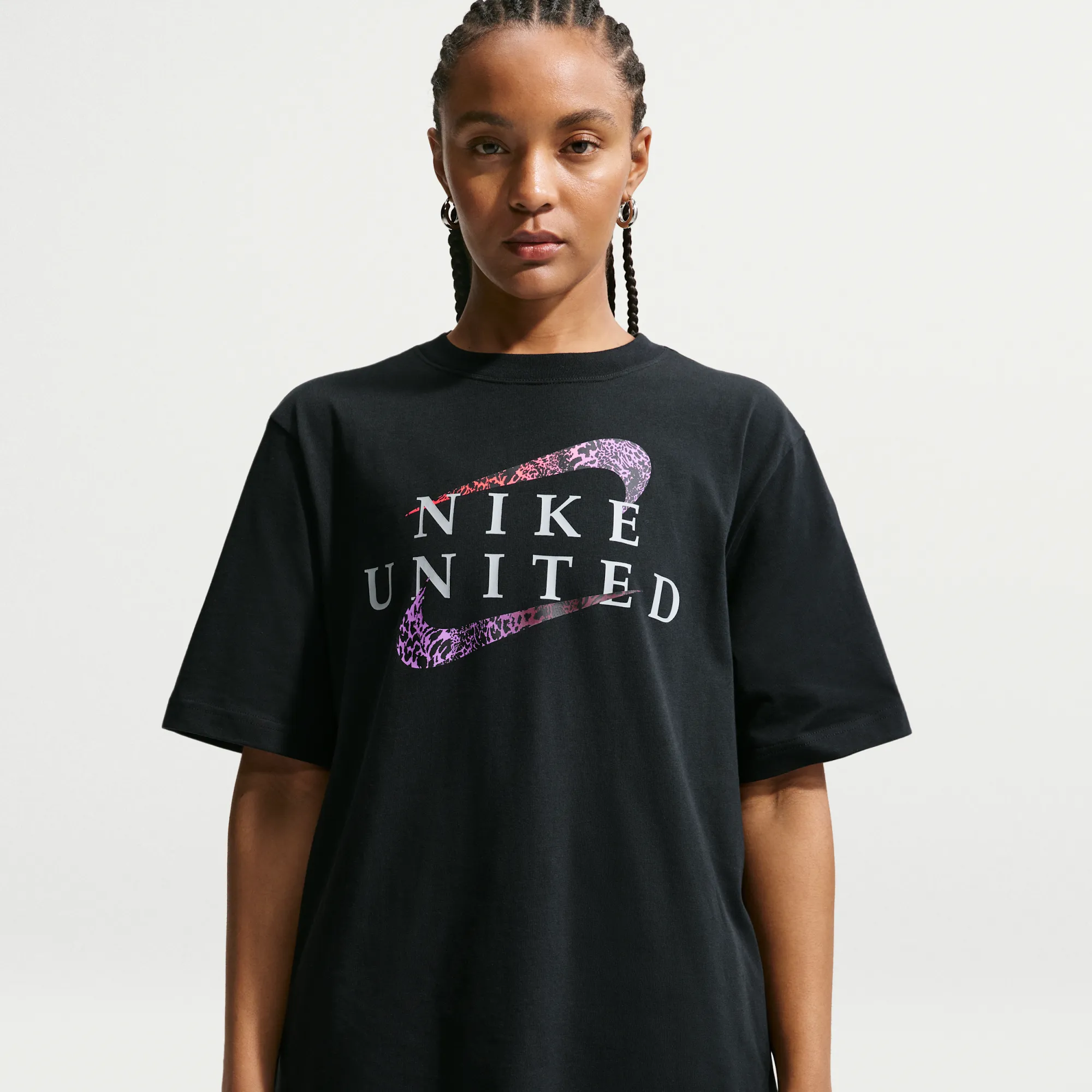 Nike United Women's Football T-Shirt - Black - Cotton