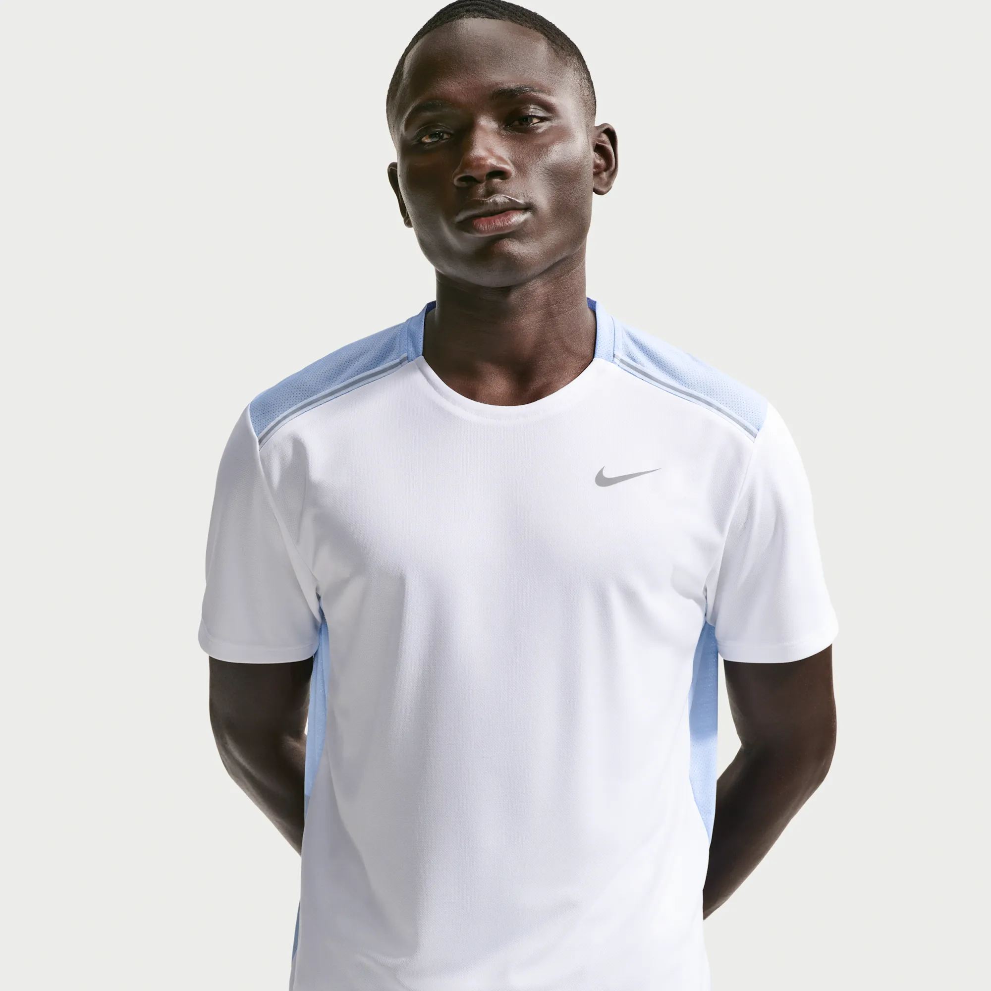 Nike Miler Men's Dri-FIT Short-Sleeve T-Shirt - White