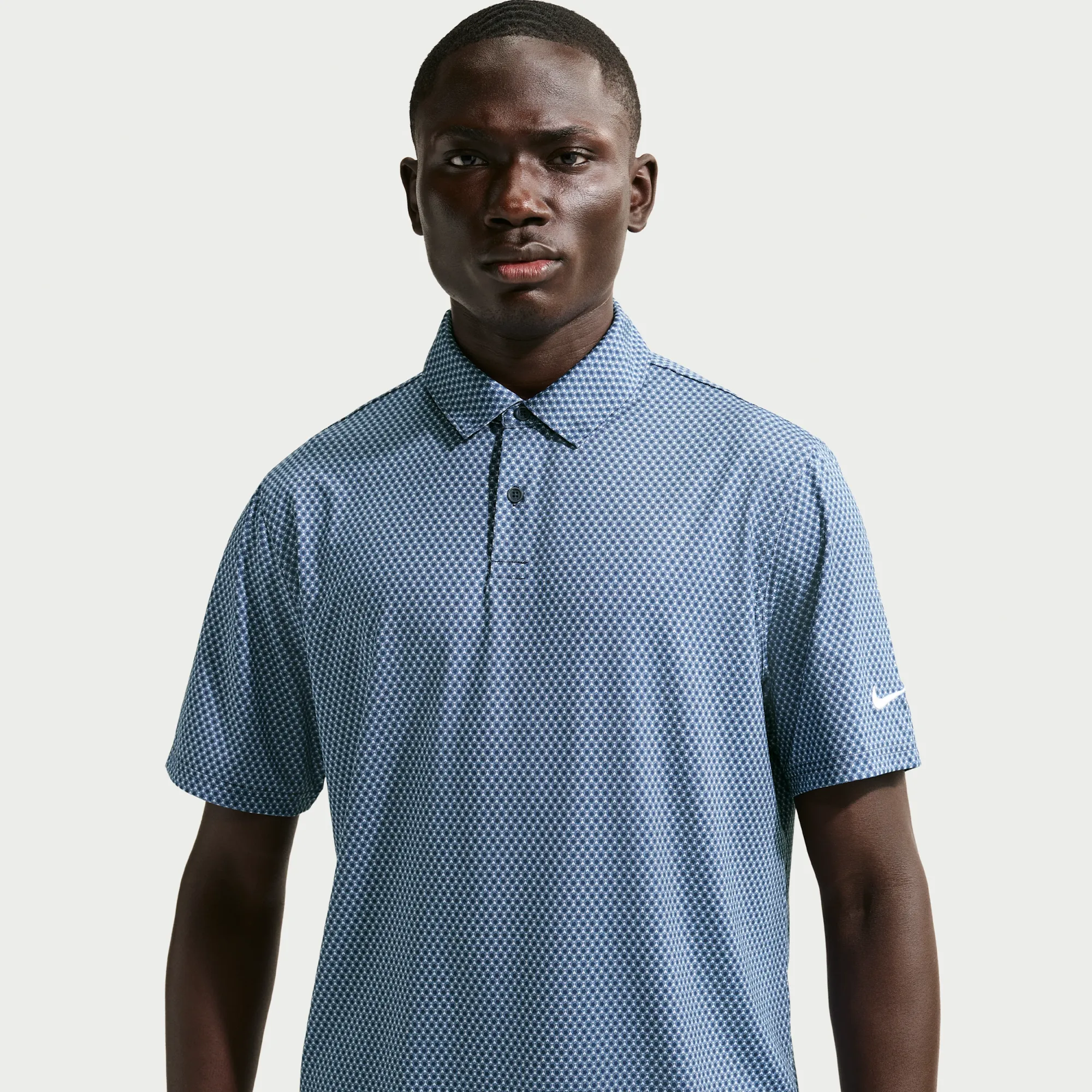 Chelsea Nike Dri-FIT Velocity Golf Polo - Work Blue - Mens