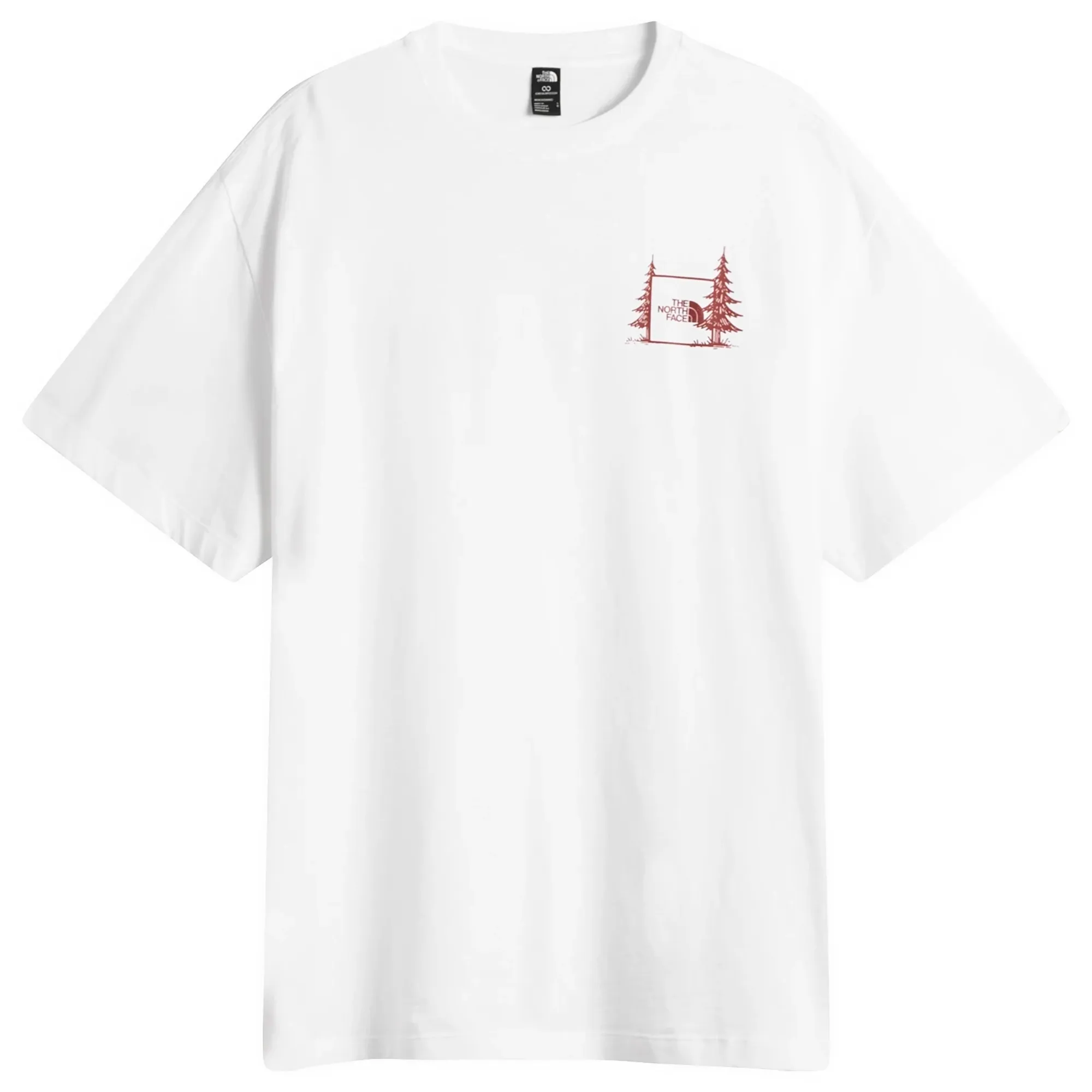 The North Face Men's Camping Relaxed T-Shirt Tnf White