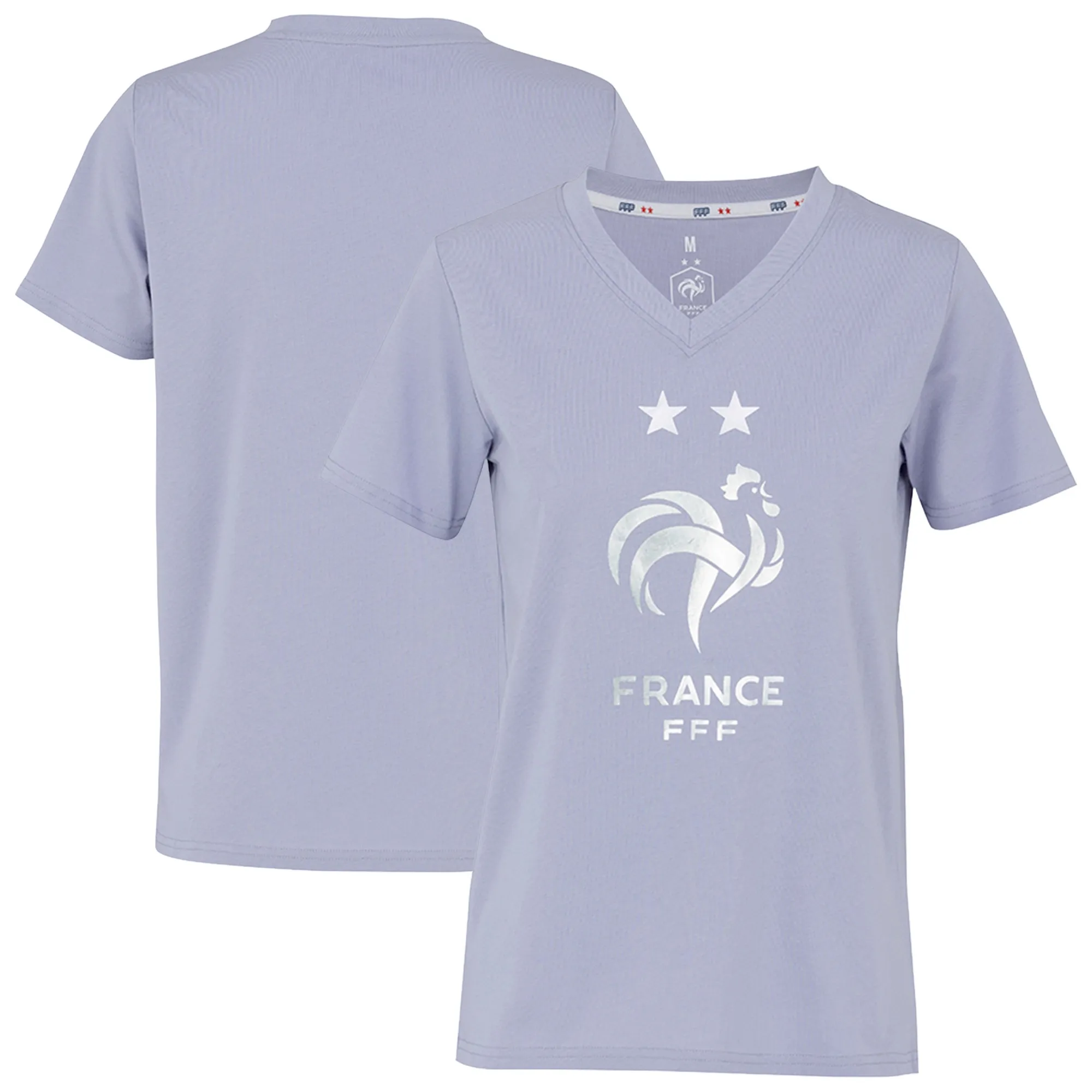 France Big Logo T-Shirt - Purple - Womens