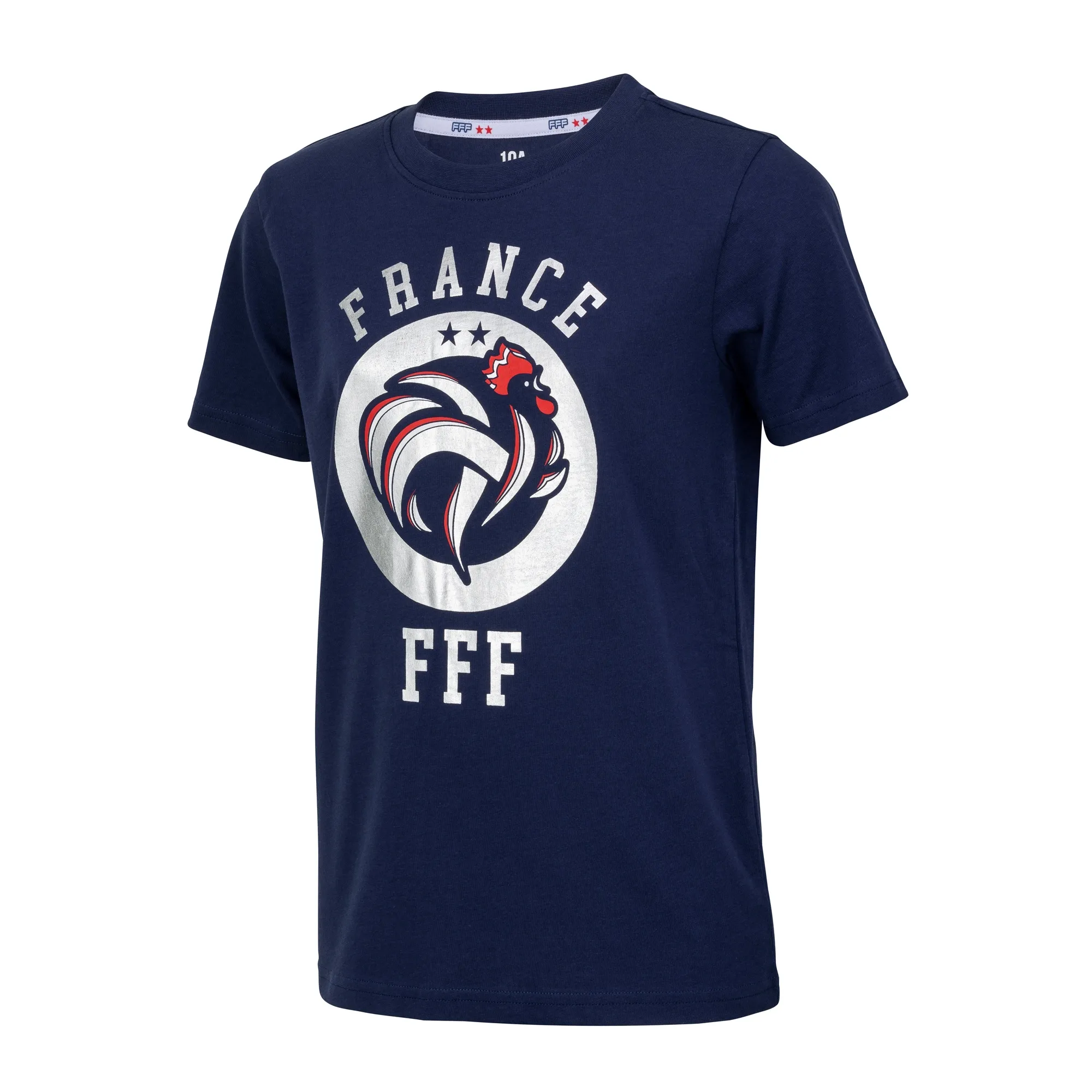 France Big Foil Logo - Navy - Kids