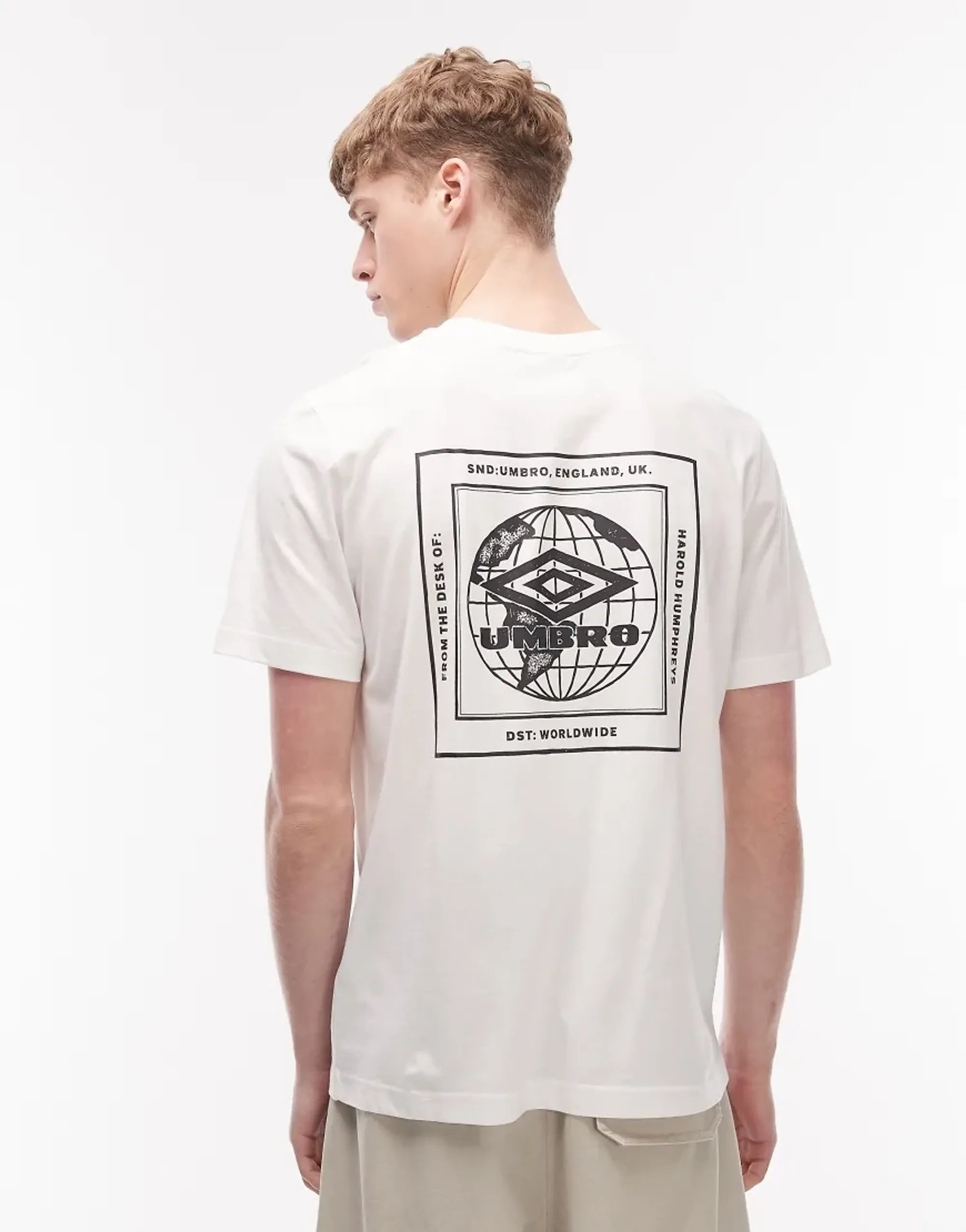 Umbro Sports Culture Destination T-Shirt, White