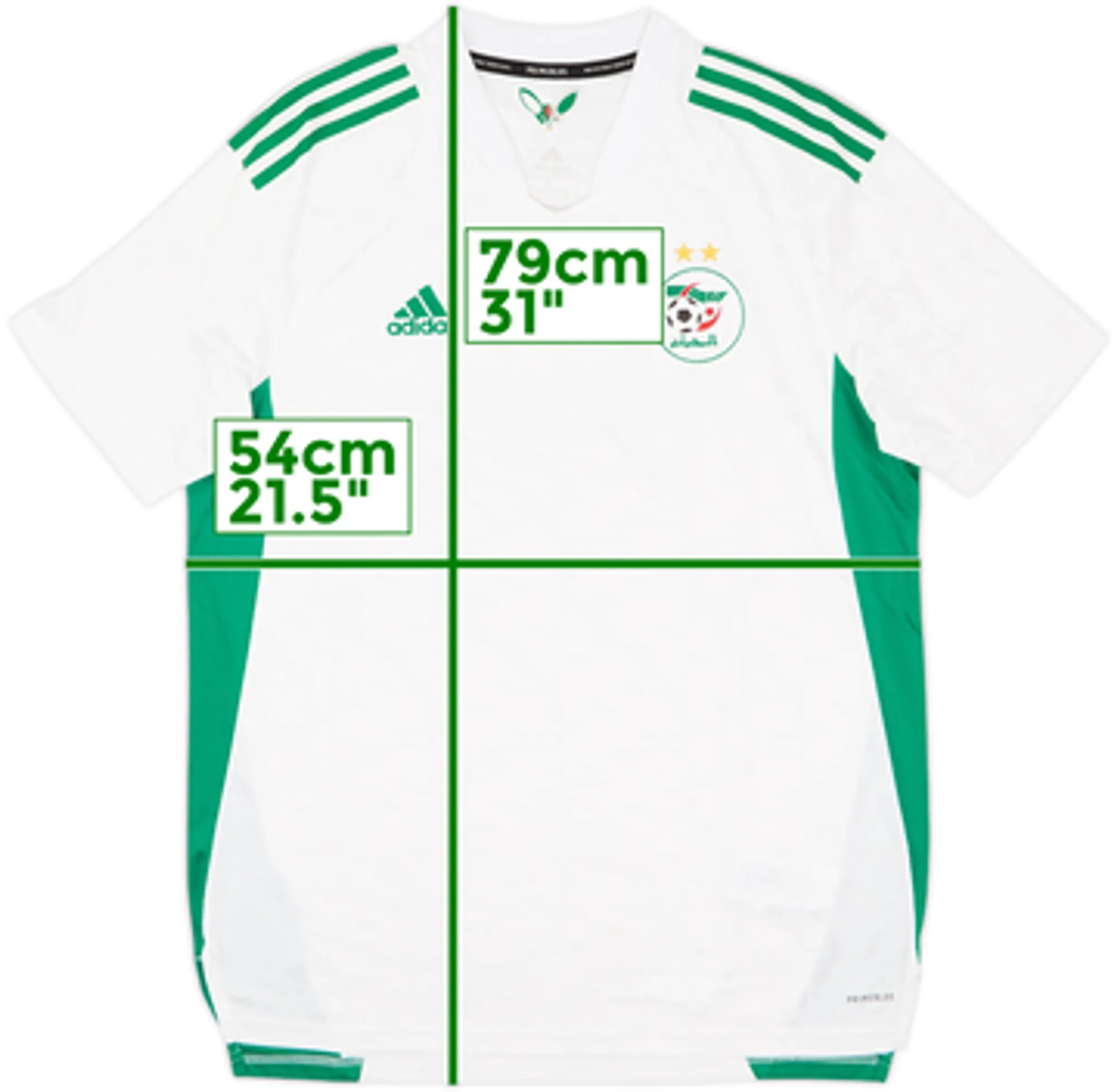 2020-21 Algeria Home Shirt - 8/10 - (L)