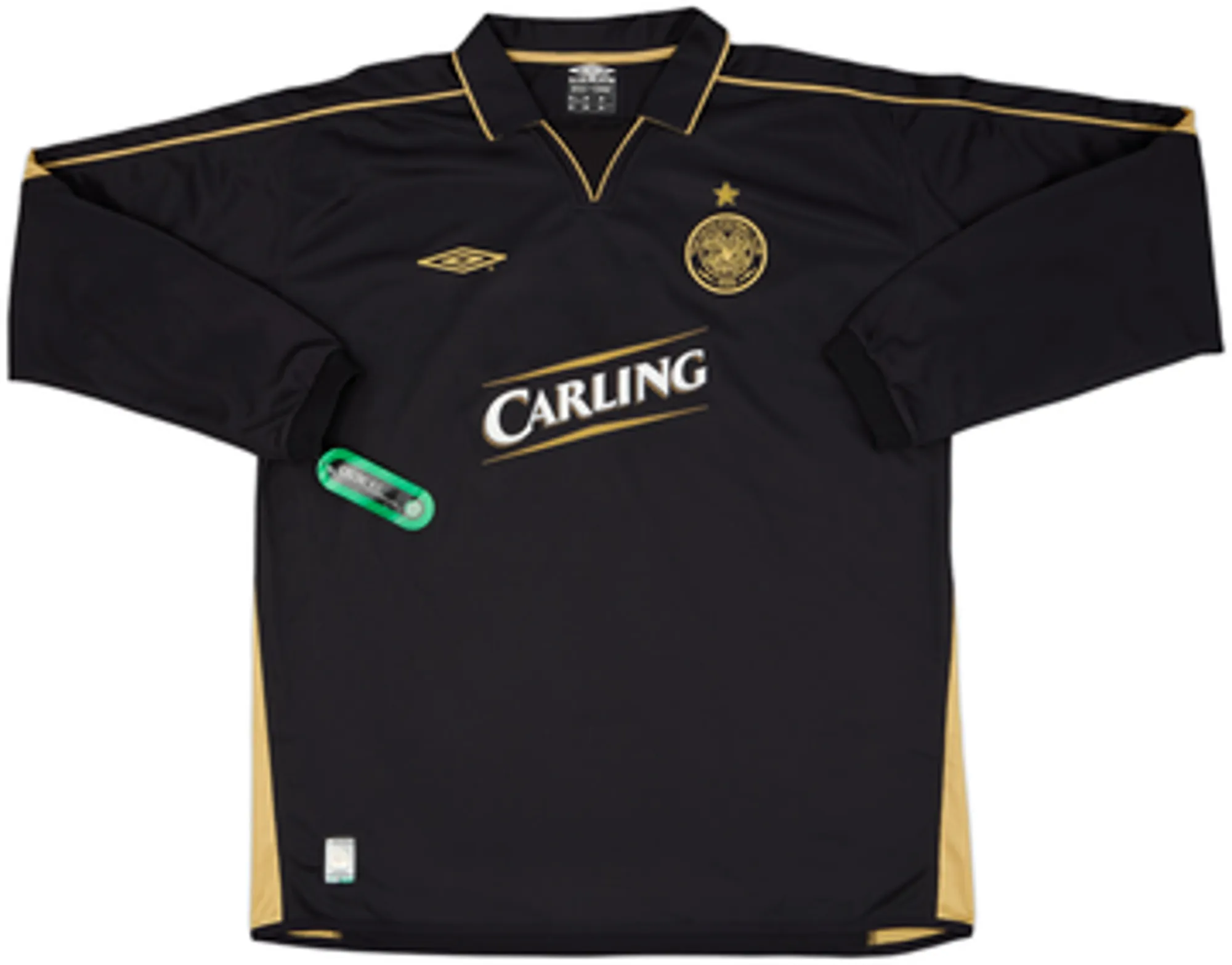 2003-04 Celtic Away L/S Shirt Larsson #7 (XL)