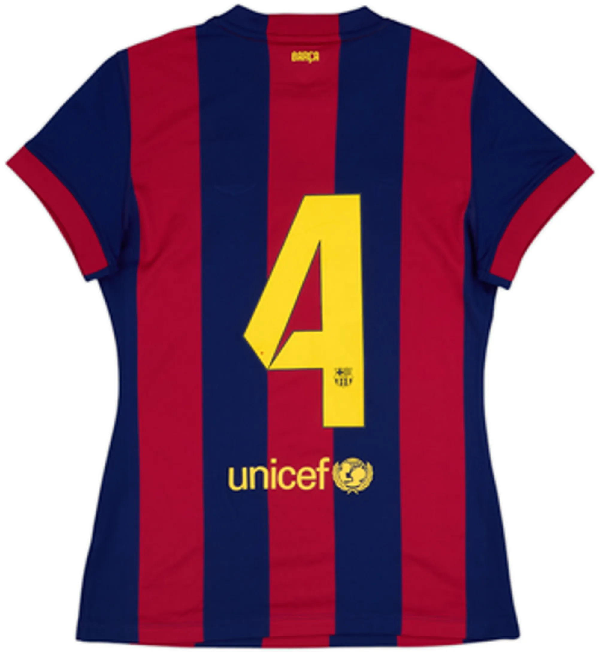 2014-15 Barcelona Home Shirt - 9/10 - (Women's M)