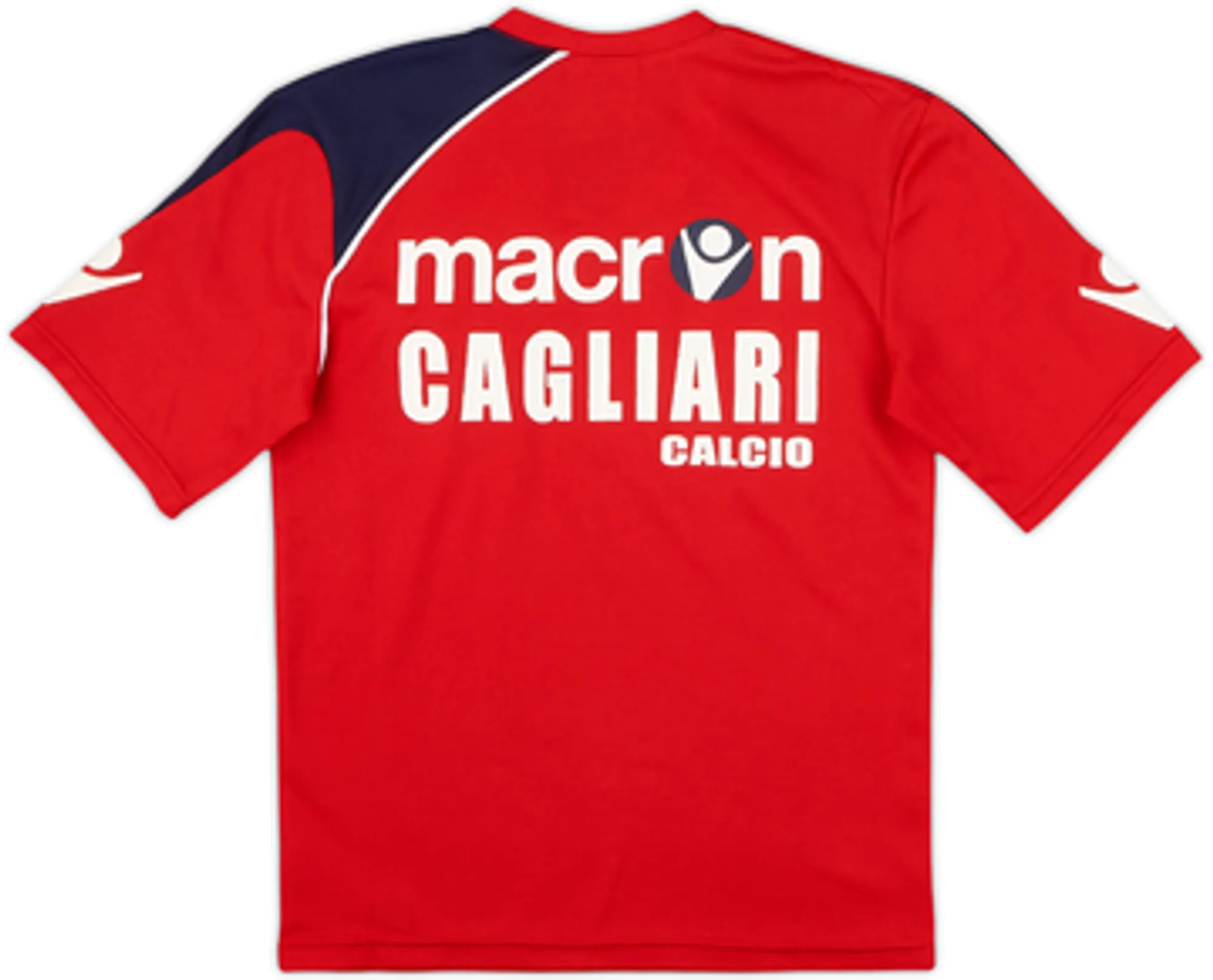 2010-11 Cagliari Macron Training Shirt - 8/10 - (S.Boys)