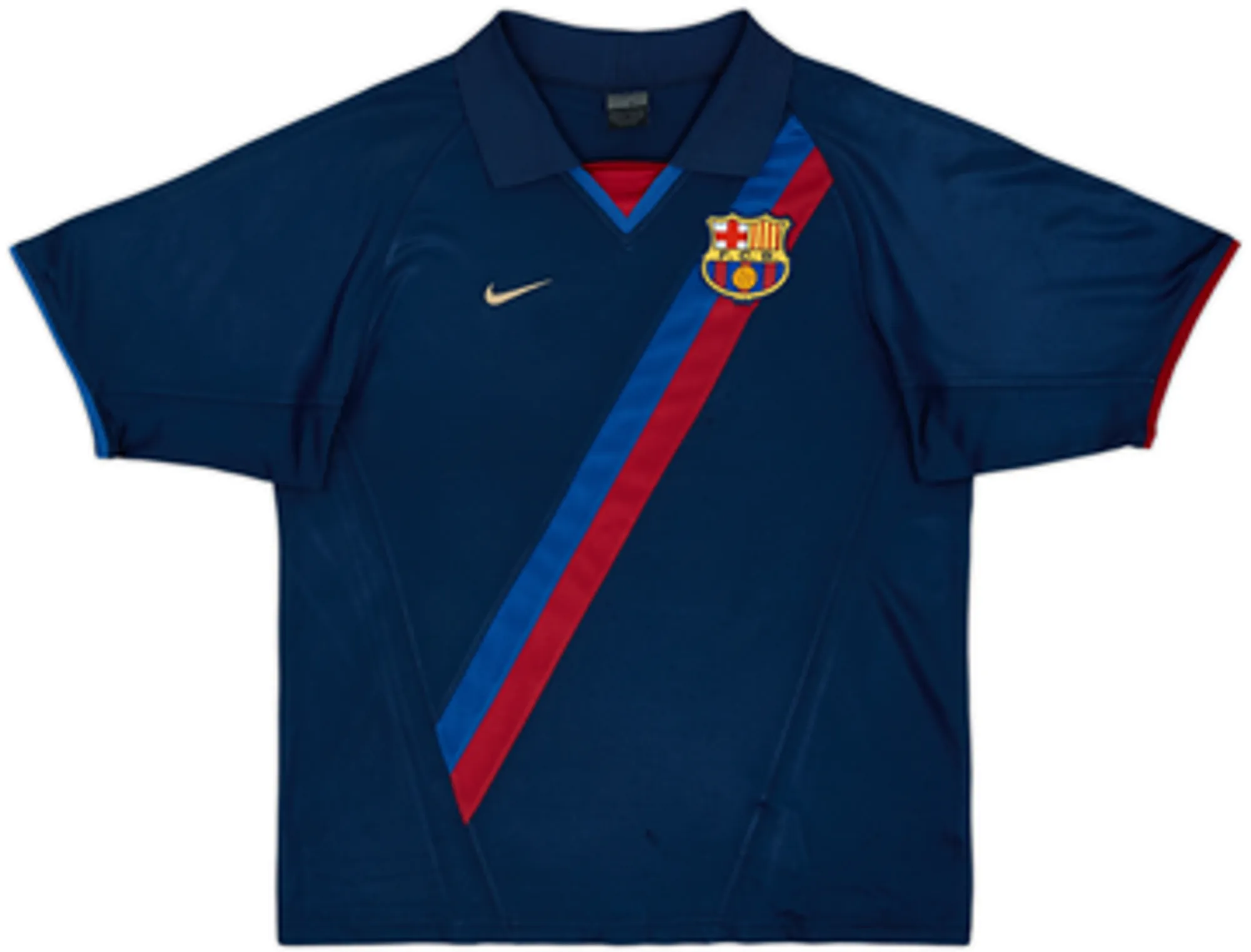 2002-03 Barcelona Basic Away Shirt Riquelme #10 - 5/10 - (M)