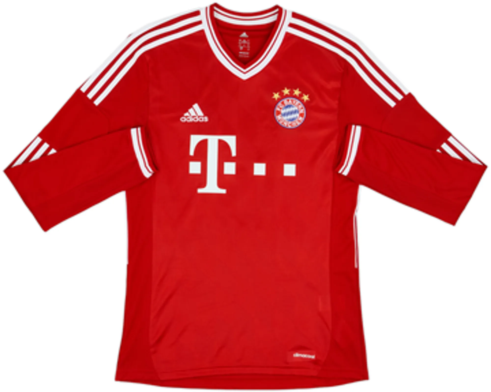 2013-14 Bayern Munich Home L/S Shirt Robben #10 - 9/10 - (S)