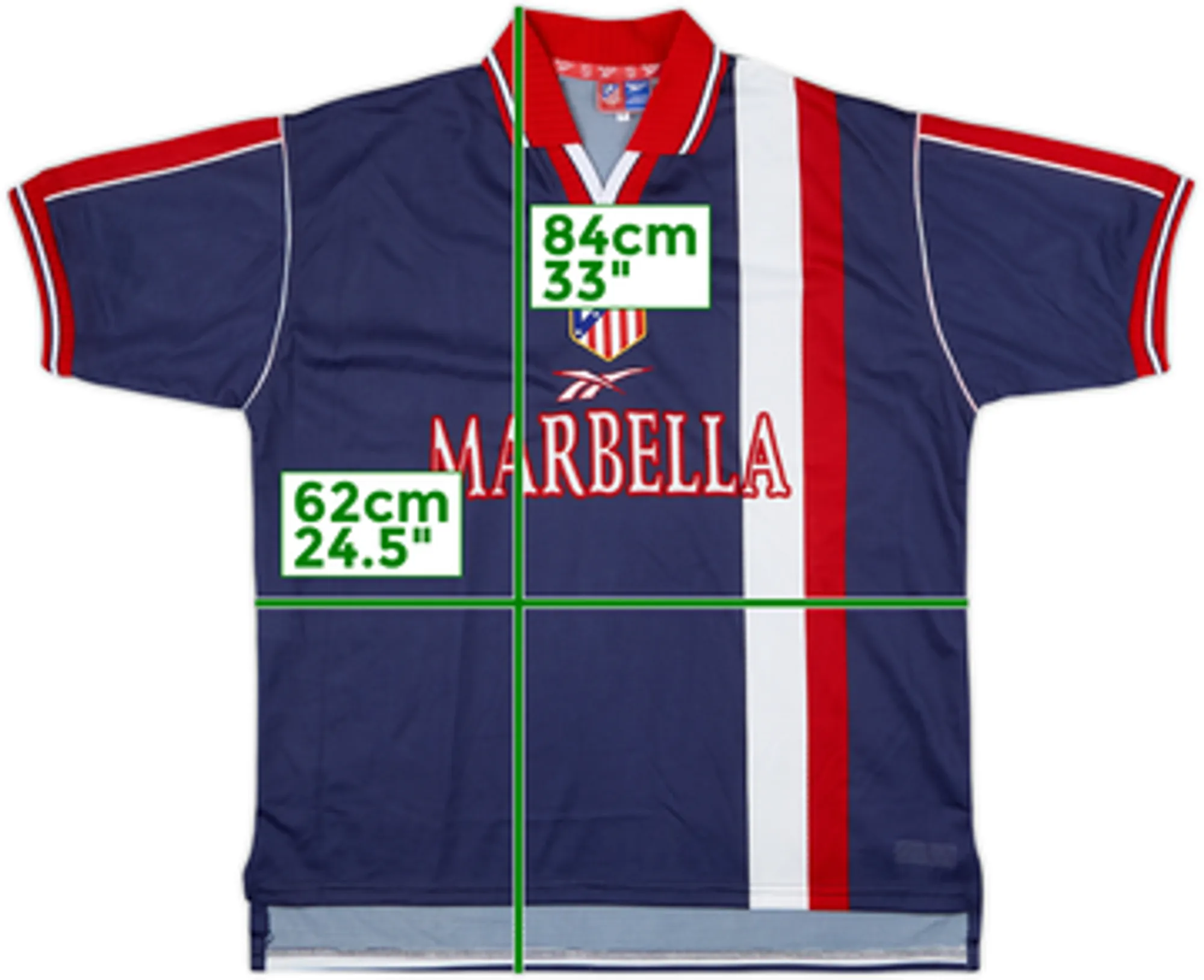 1999-00 Atletico Madrid Away Shirt - 9/10 - (XL)