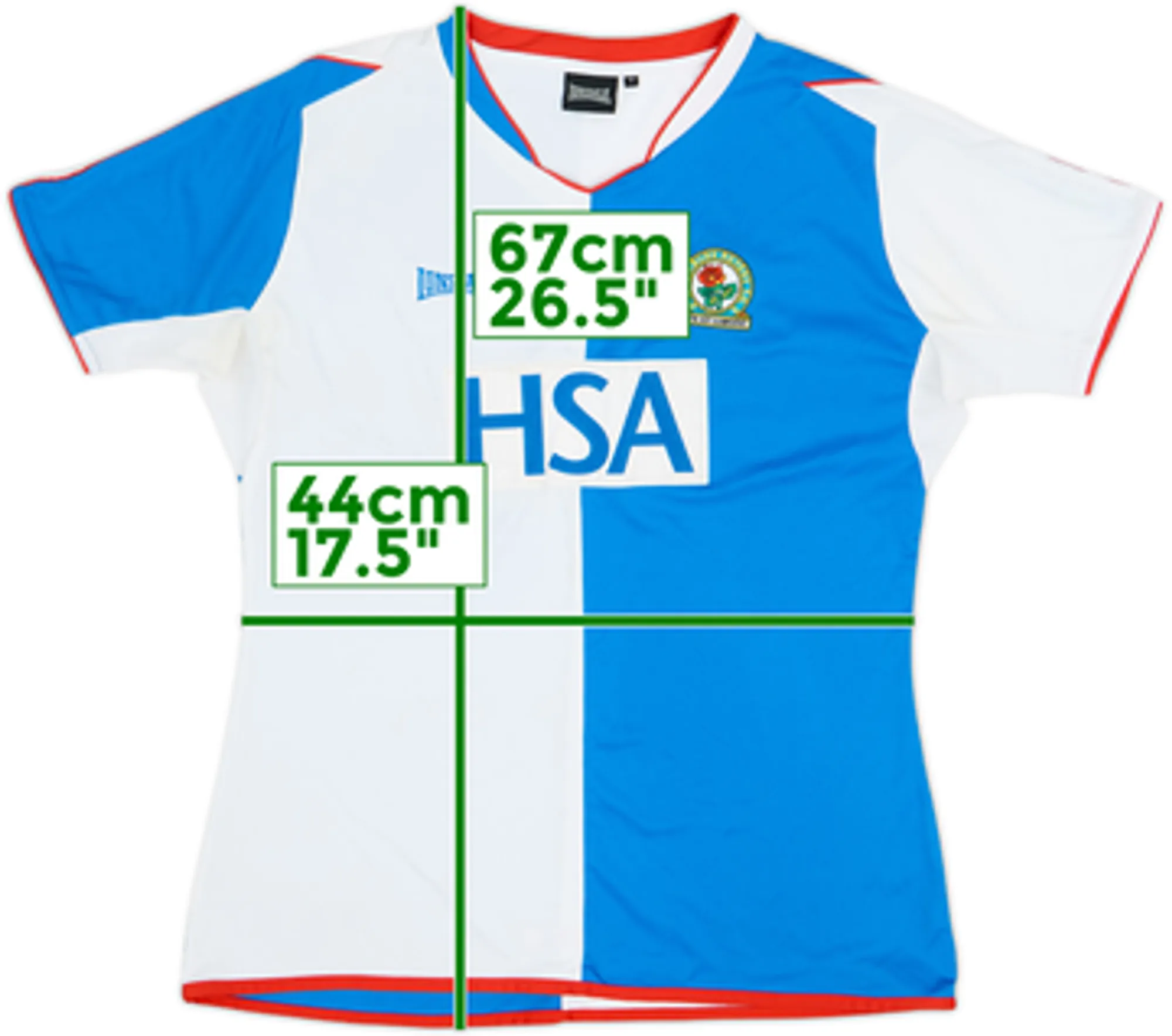 2004-05 Blackburn Home Shirt - 6/10 - (Women's M)