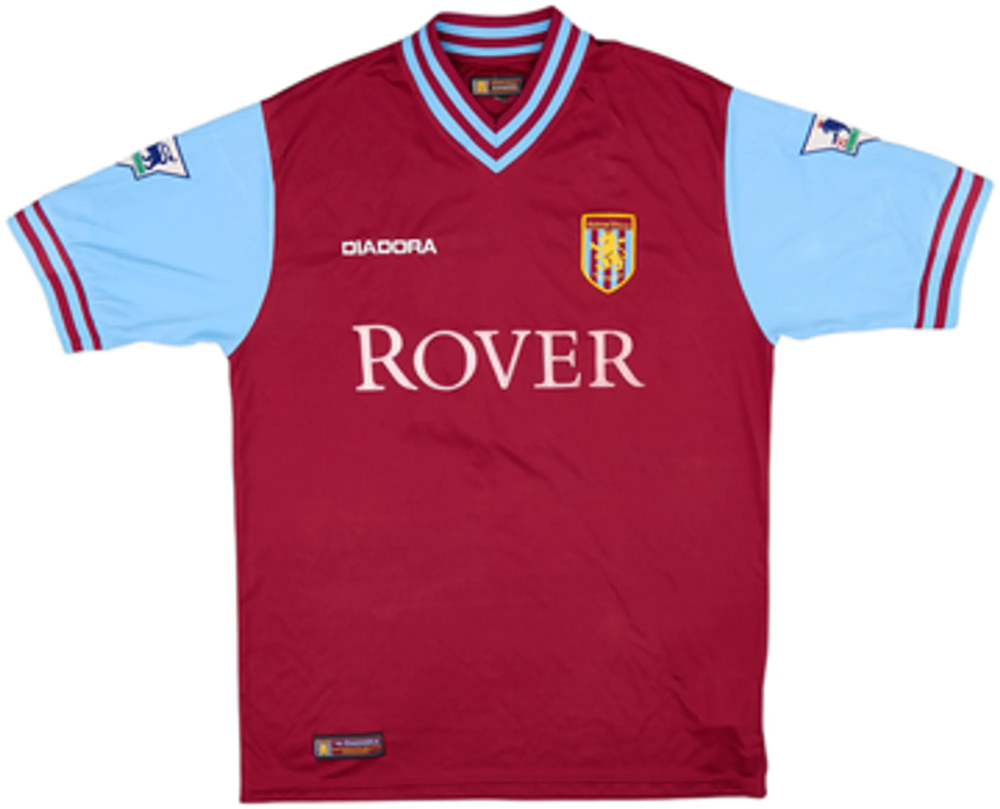 2002-03 Aston Villa Home Shirt Vassell #10 - 6/10 - (M)