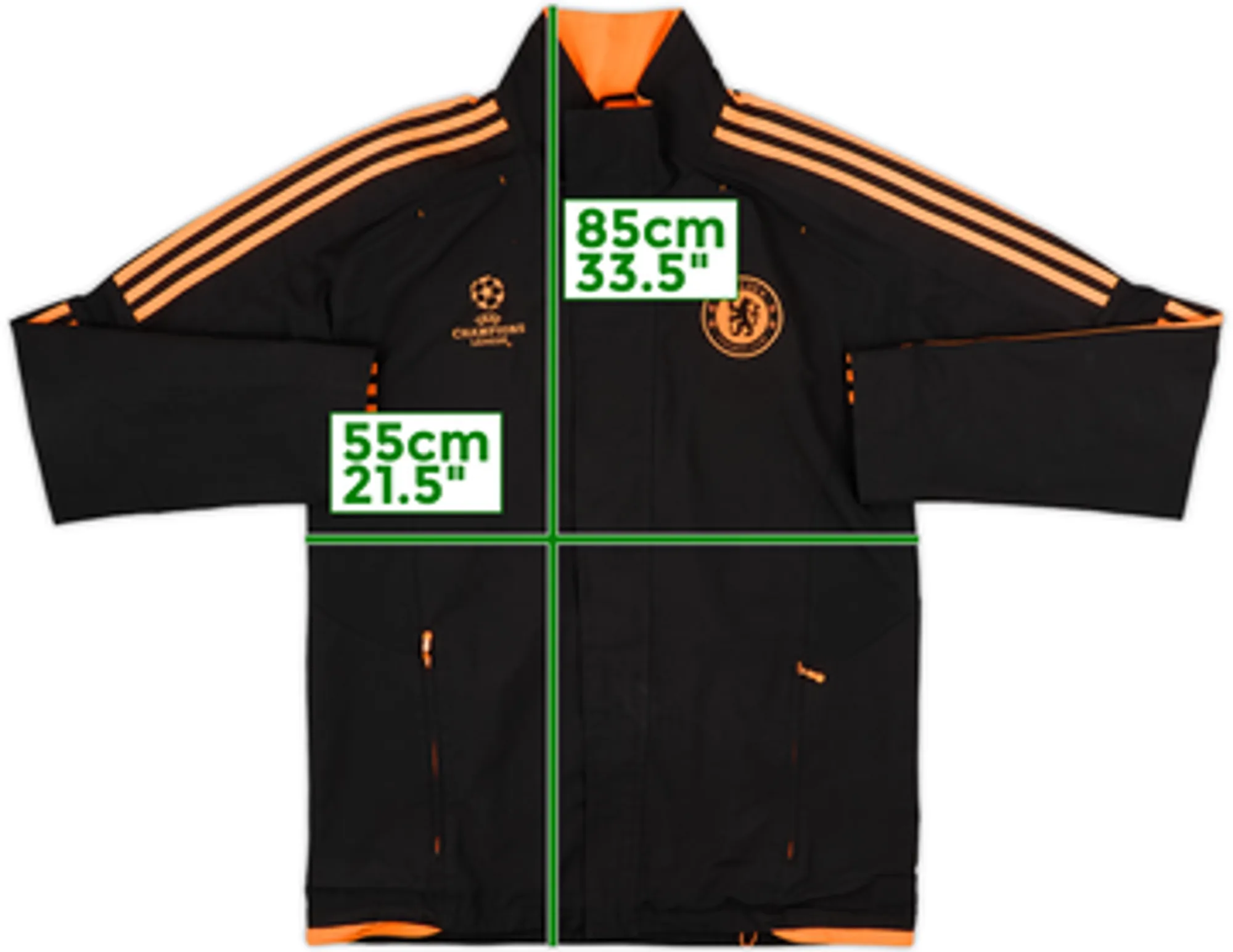 2011-12 Chelsea adidas CL Track Jacket - 6/10 - (S)