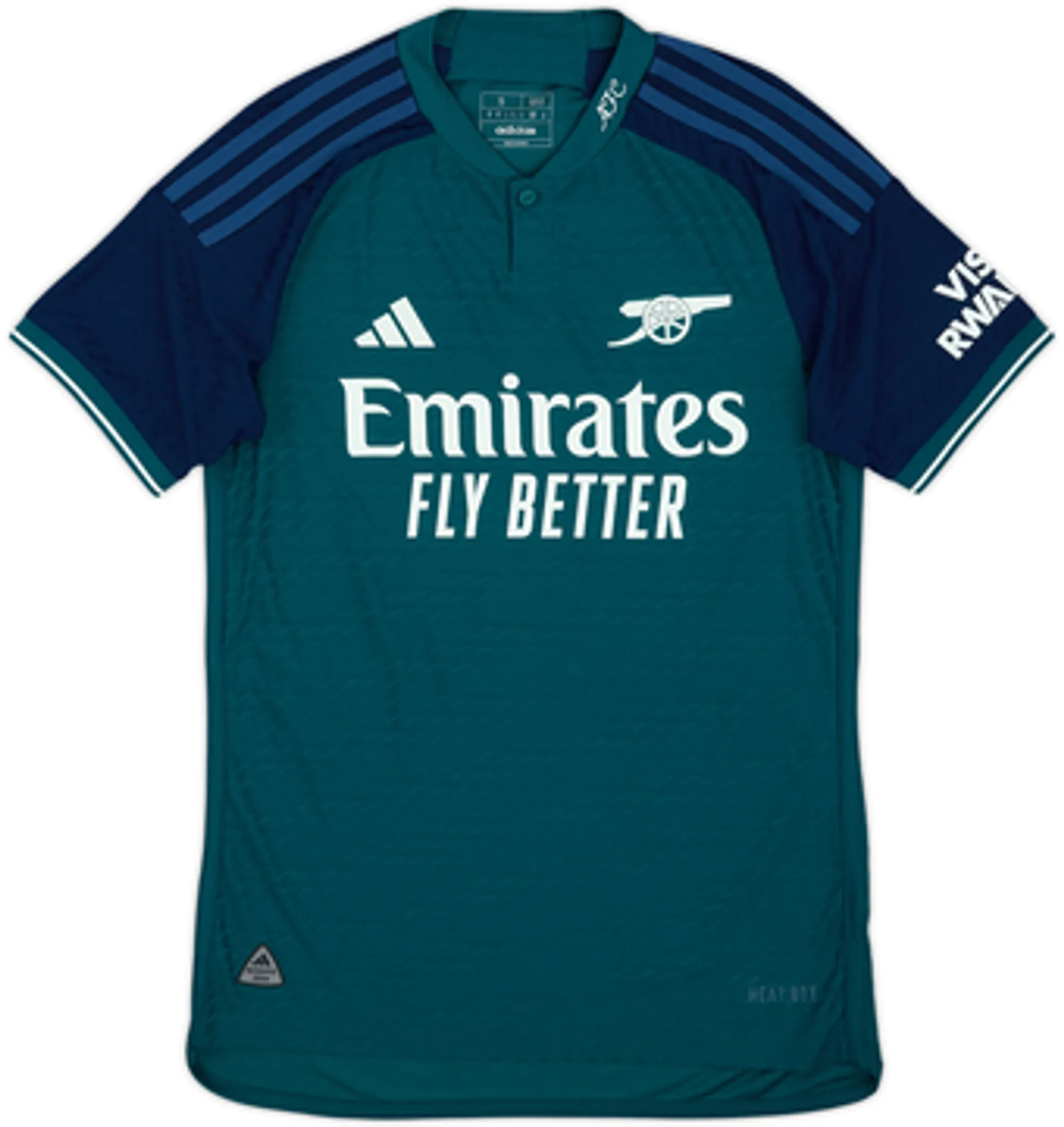 2023-24 Arsenal Authentic Third Shirt Odegaard #8 - 9/10 - (S)