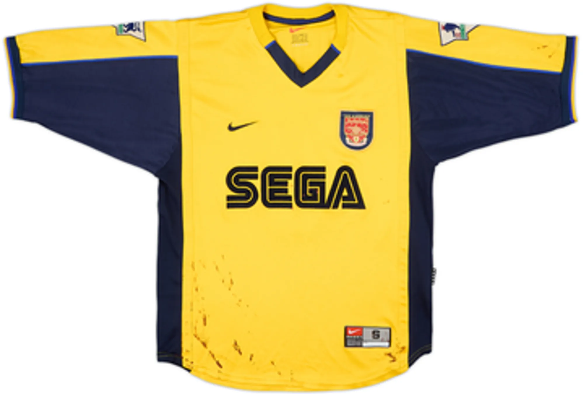1999-01 Arsenal Away Shirt Vieira #4 - 5/10 - (S)