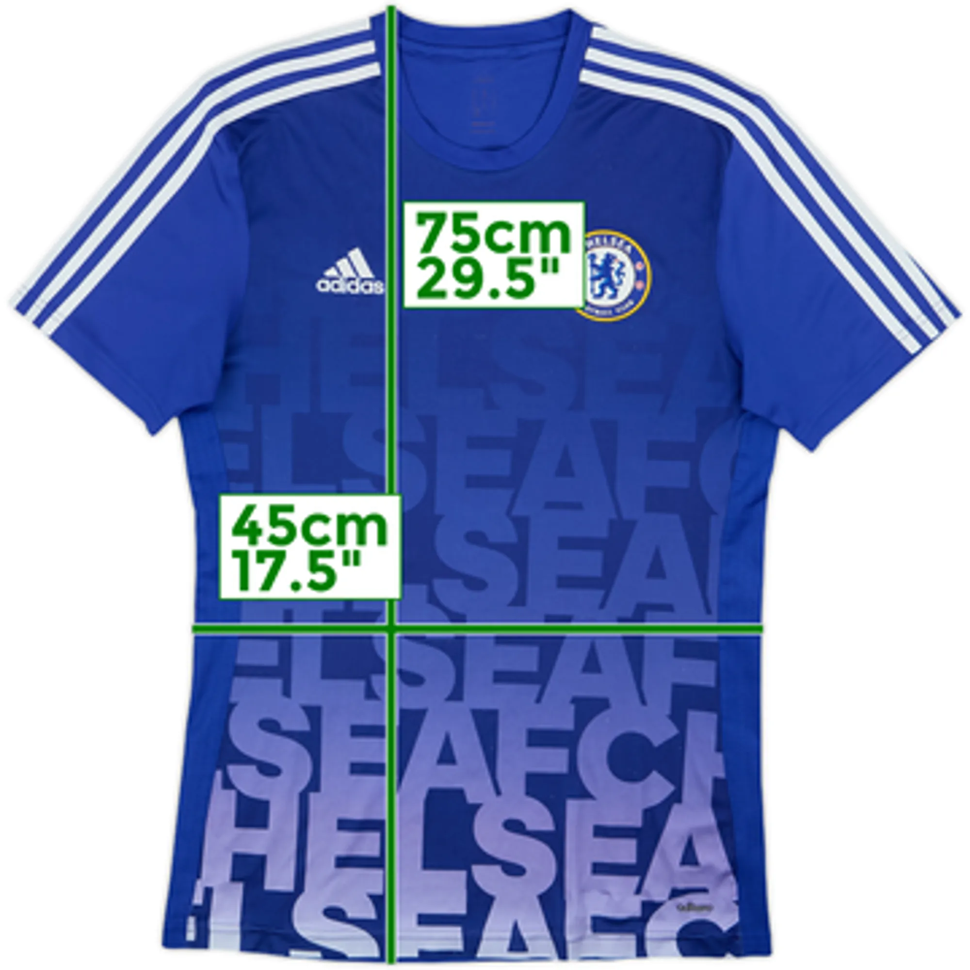 2015-16 Chelsea adidas Training Shirt - 6/10 - (M)