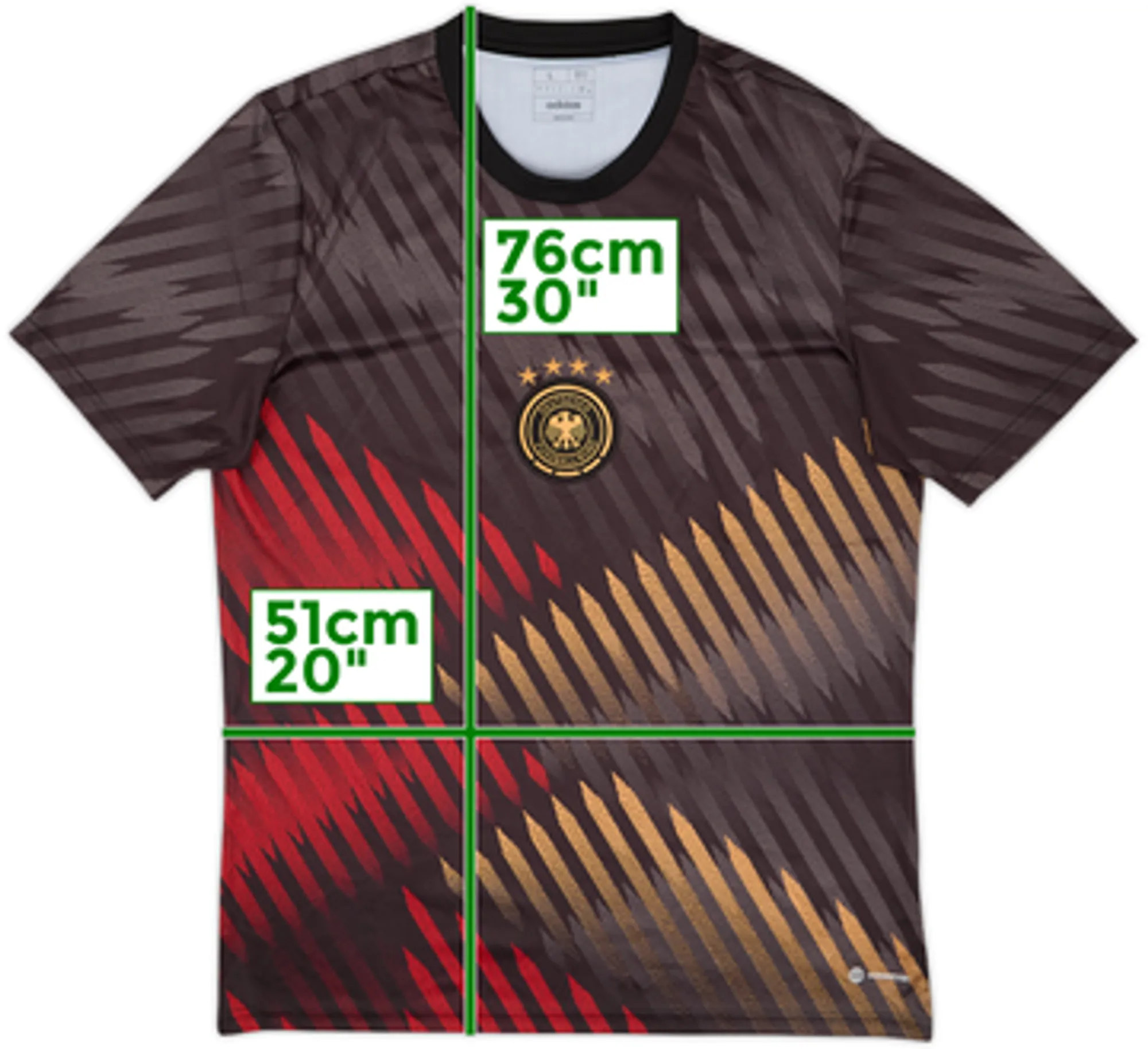 2022-23 Germany adidas Training Shirt - 9/10 - (L)