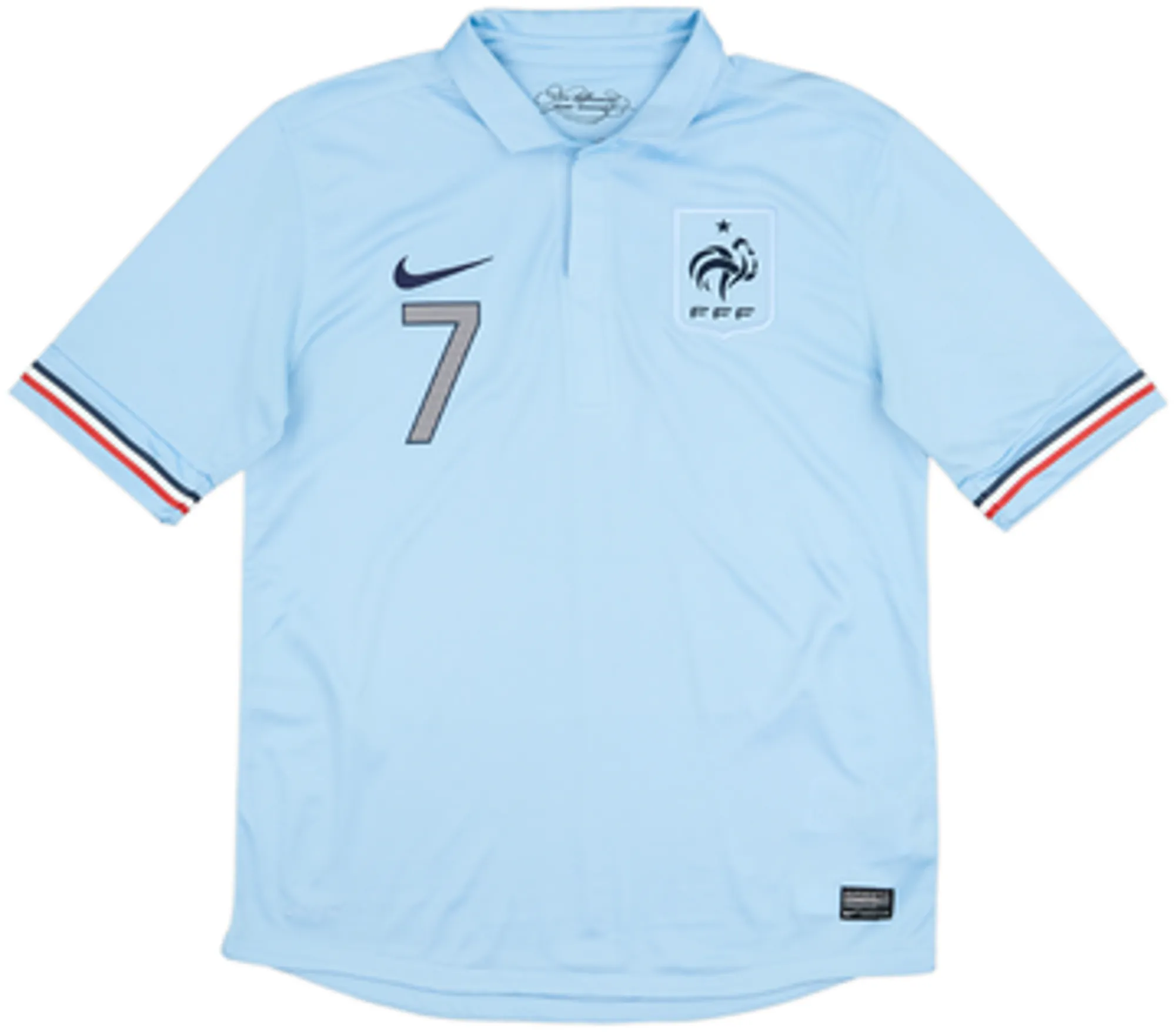 2013-14 France Away Shirt Ribery #7 - 8/10 - (M)