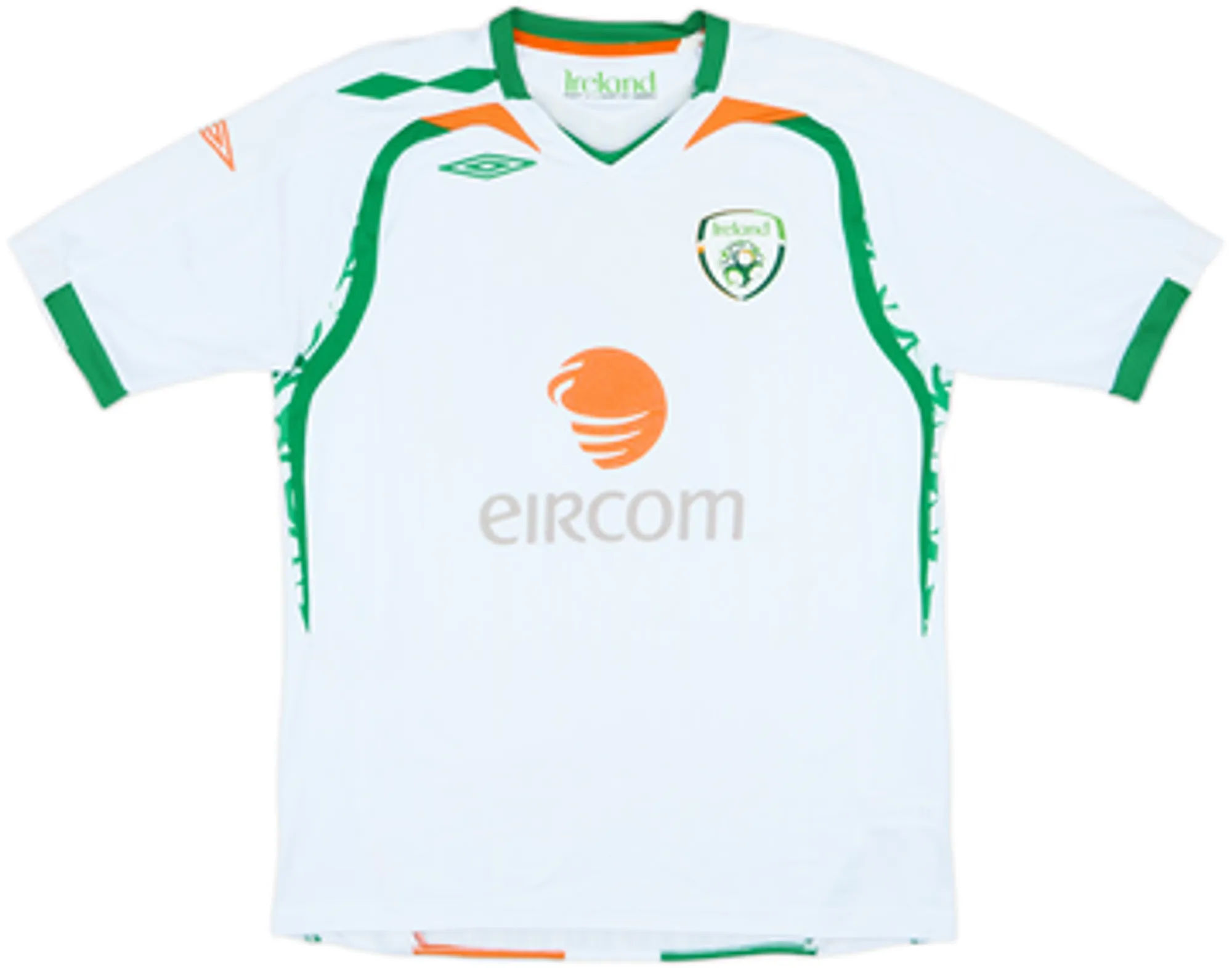 2008-10 Ireland Away Shirt Keane #10EL