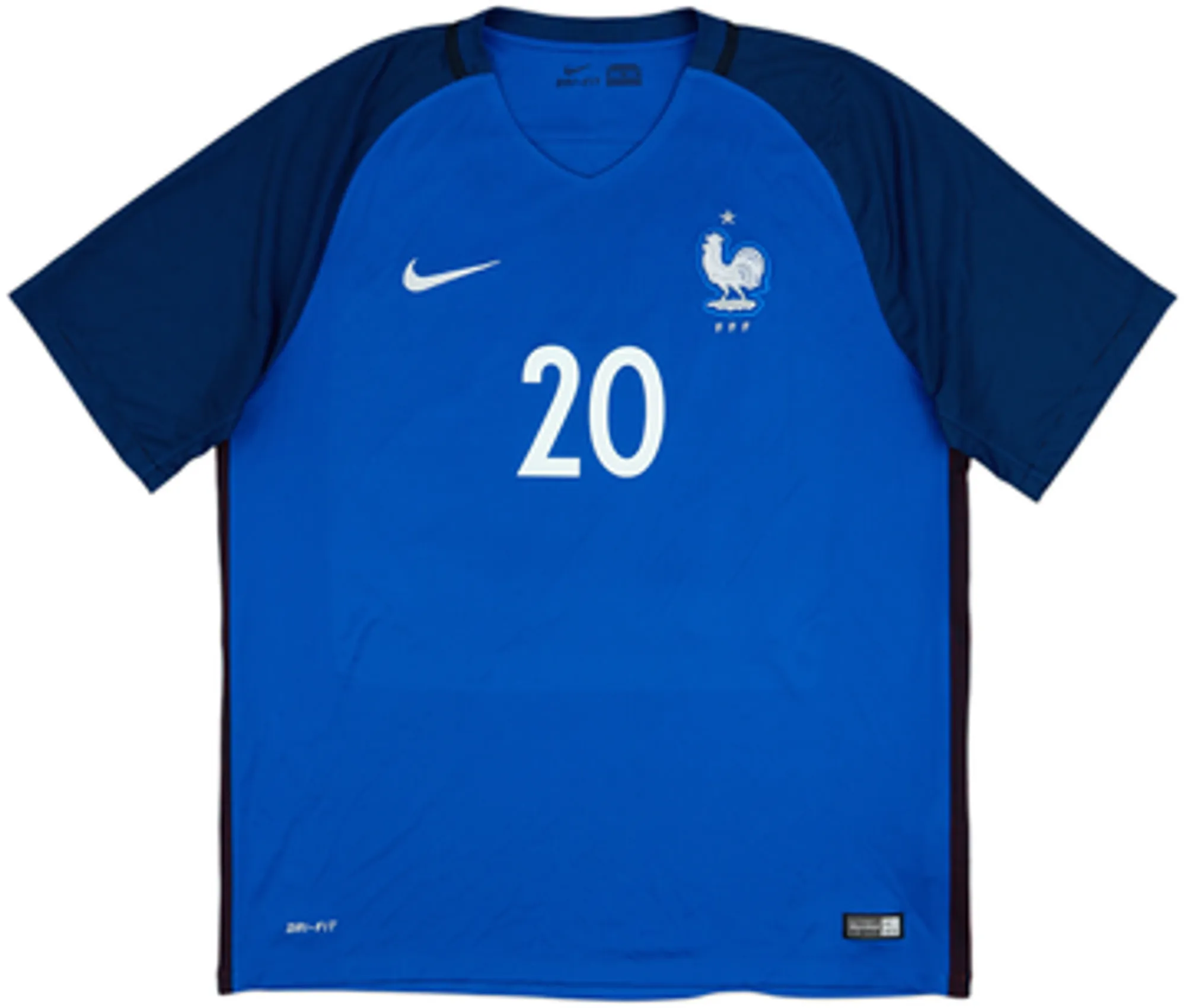 2016-17 France Home Shirt Mbappe #20 - 4/10 - (XL)