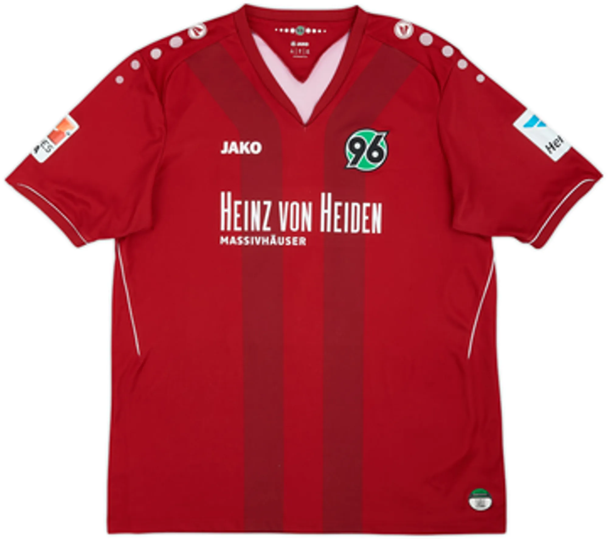 2014-15 Hannover 96 Home Shirt Volpers #13 - 6/10 - (XL)
