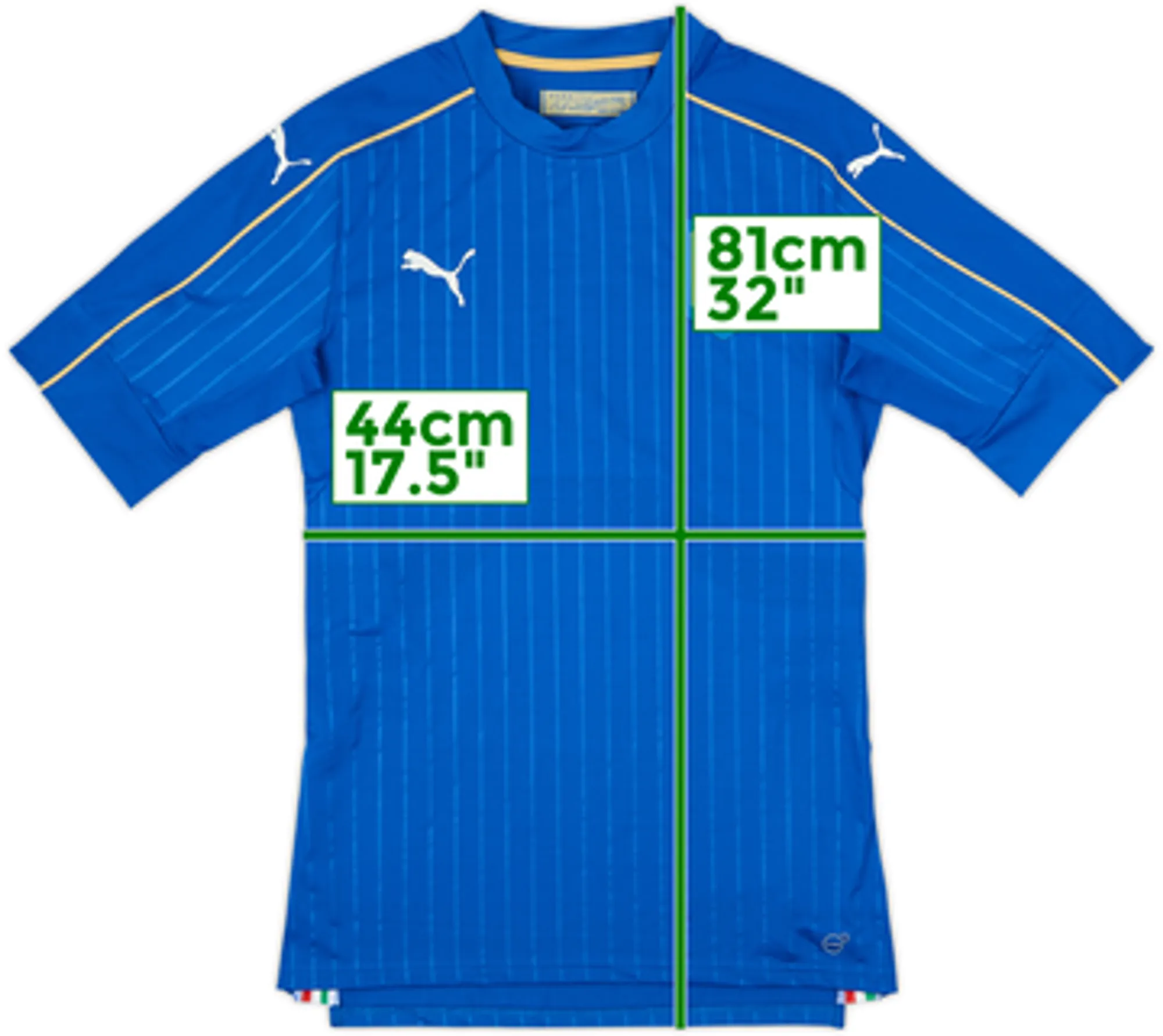 2016-17 Italy Player Issue (ACTV Fit) Home Shirt - 8/10 - (XL)