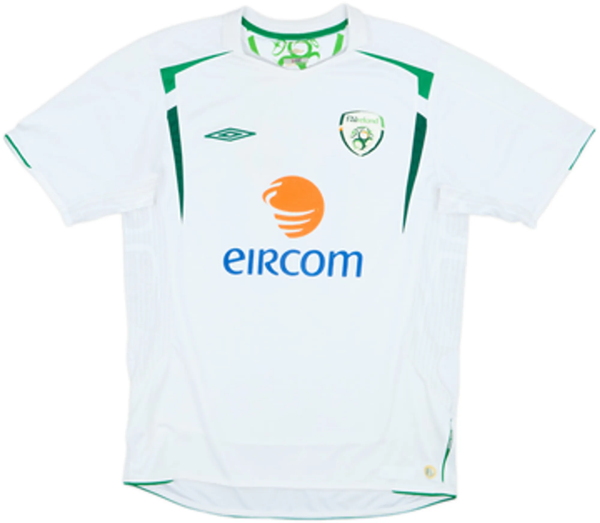 2005-07 Ireland Away Shirt Keane #10EL