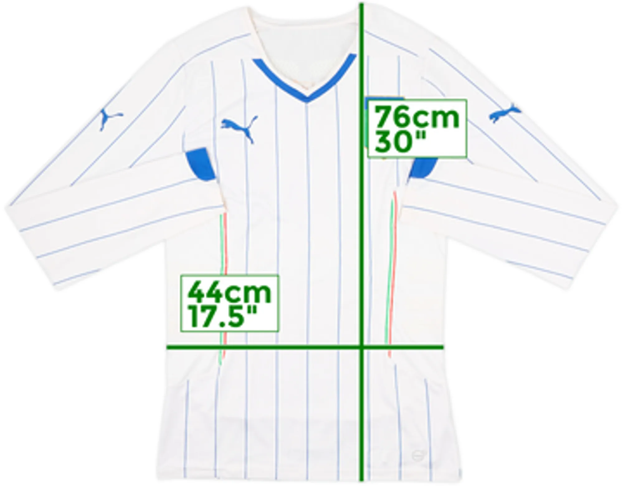 2014-15 Italy Player Issue ACTV Away L/S Shirt - 8/10 - (XL)
