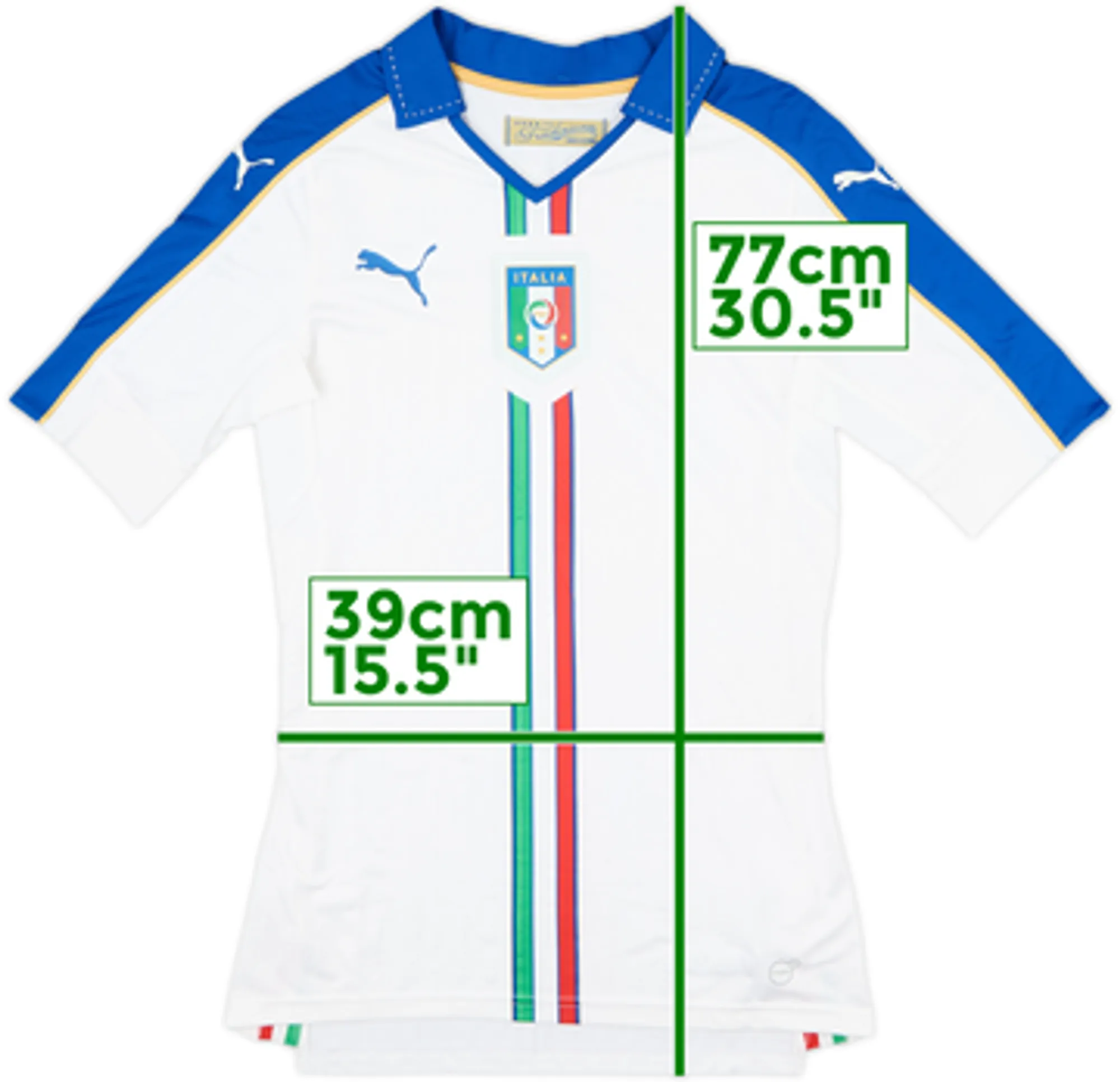 2016-17 Italy Player Issue (ACTV Fit) Away Shirt - 8/10 - (M)