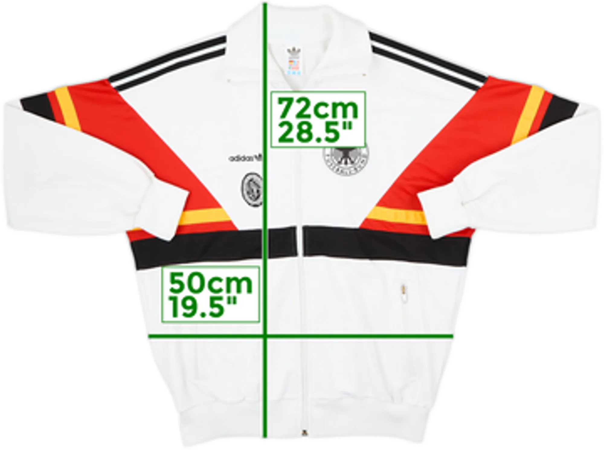 1986-88 Germany adidas Track Jacket - 8/10 - (M)