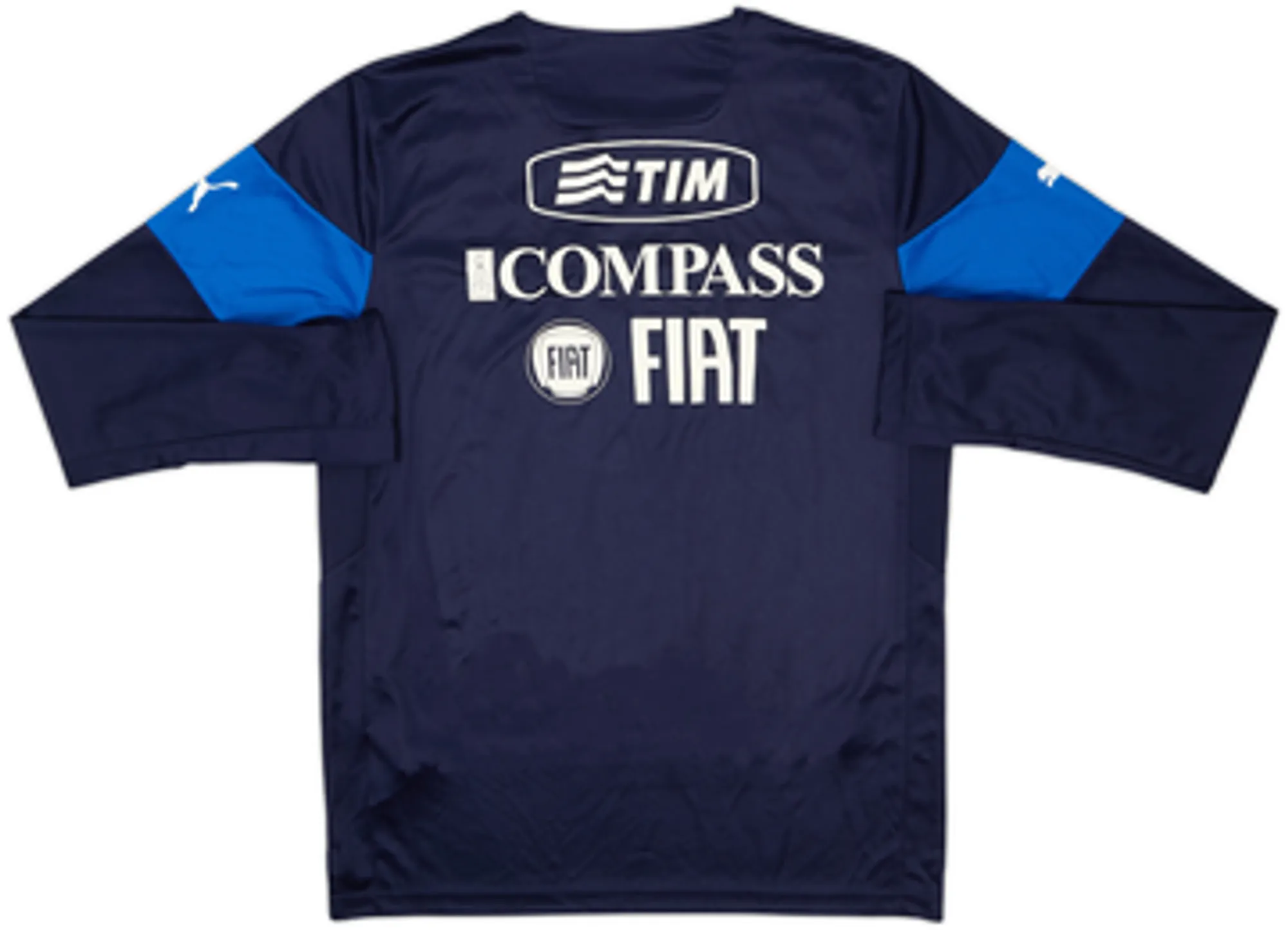 2014-15 Italy Puma Player Issue Training L/S Shirt - 8/10 - (M)