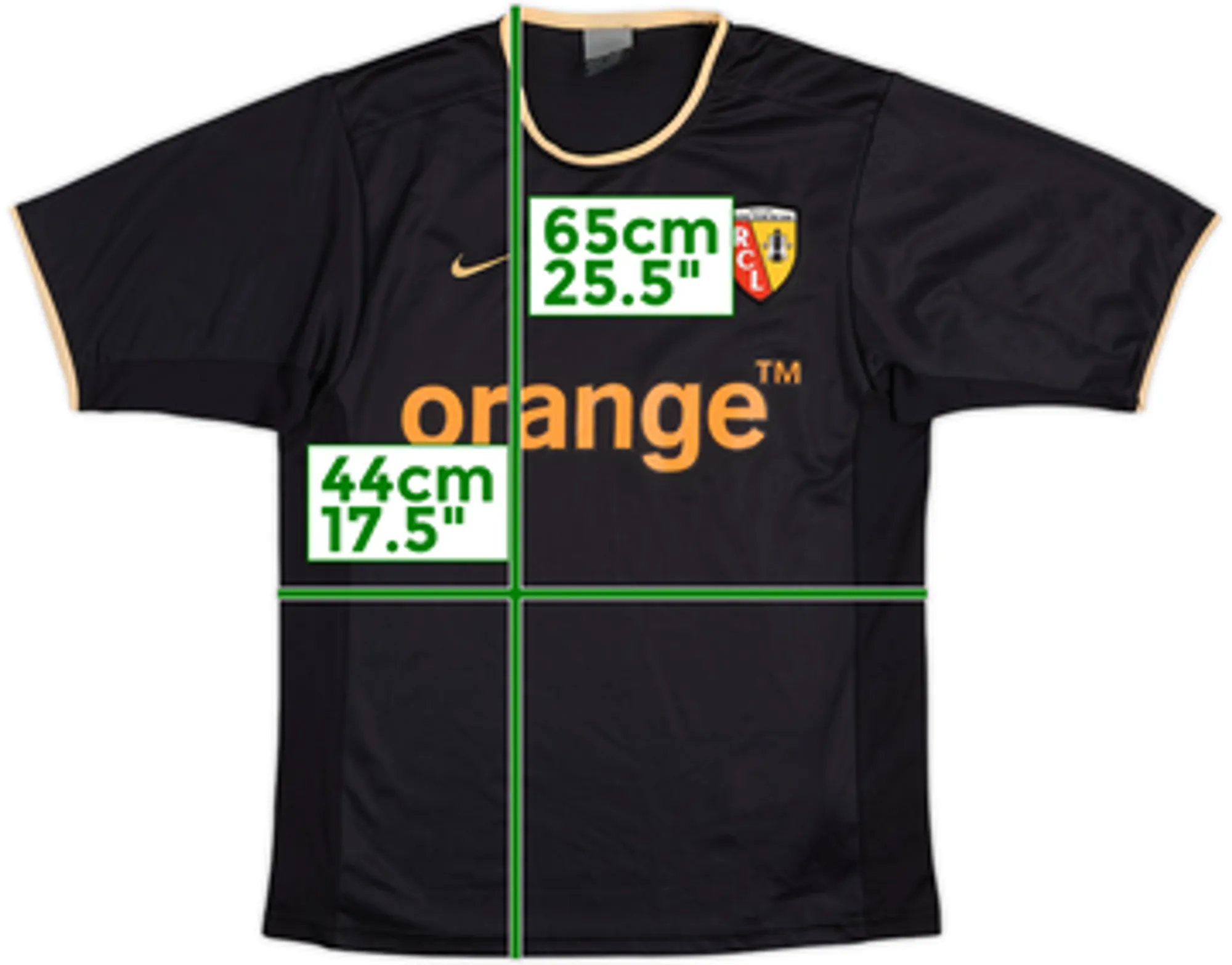 2002-03 Lens Basic Away Shirt - 6/10 - (S)