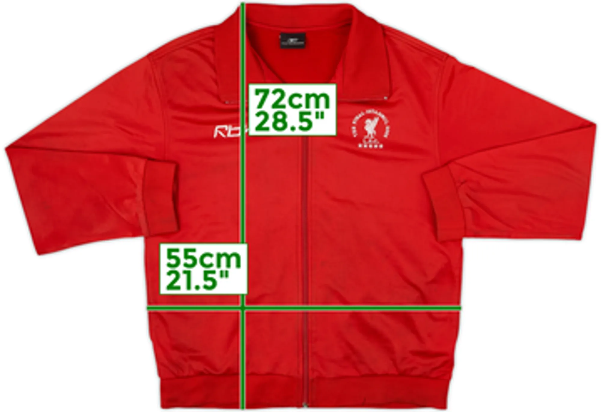 2004 Liverpool Reebok 'The Final Istanbul' Track Jacket - 4/10 - (L)