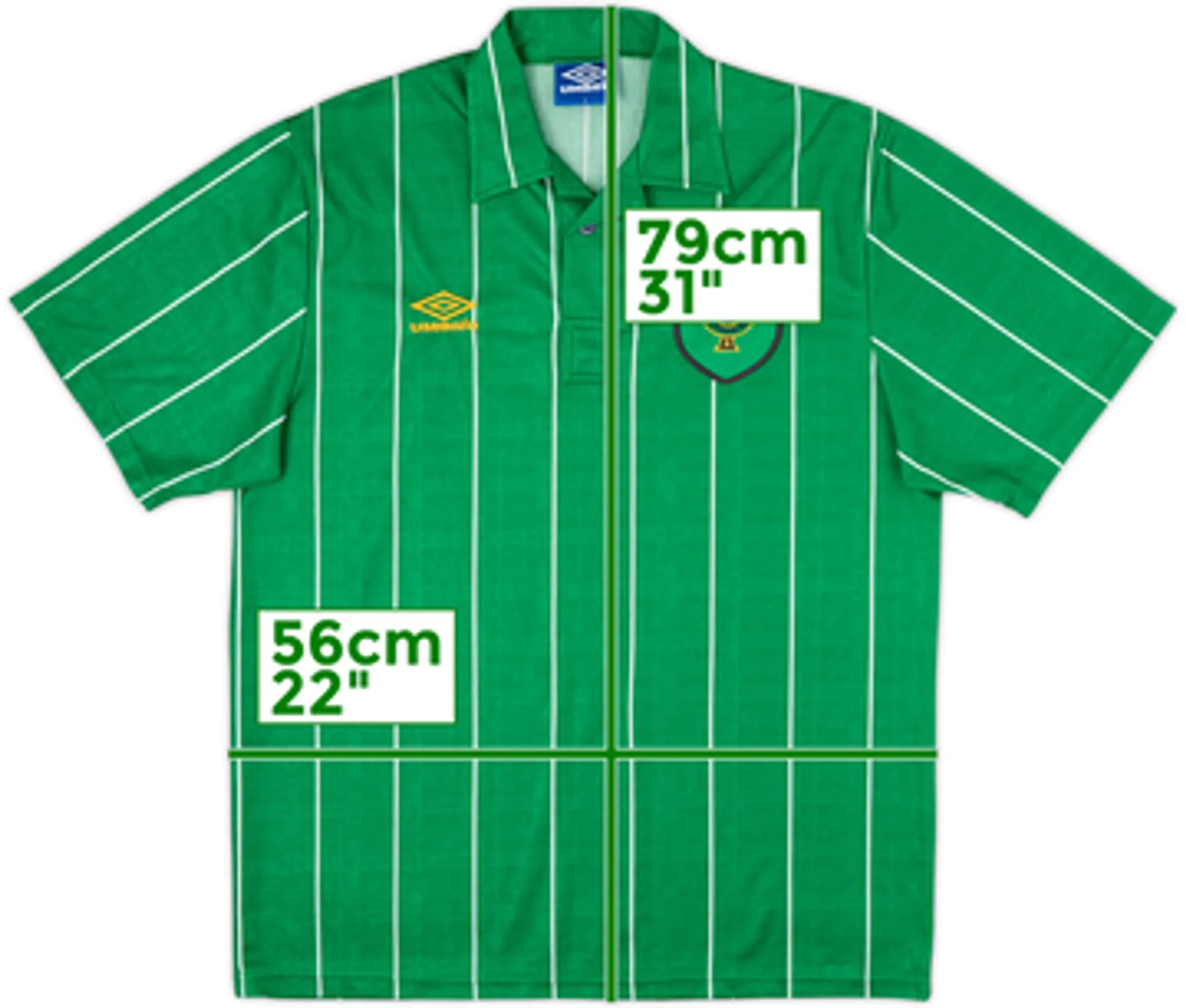 1992-94 Northern Ireland Home Shirt - 9/10 - (L)