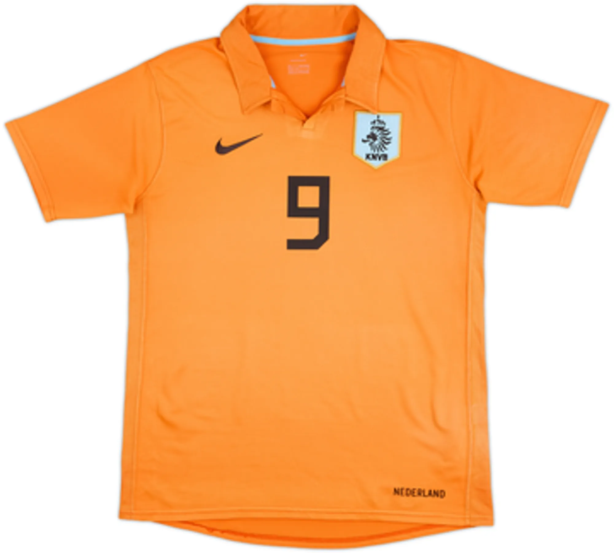 2006-08 Netherlands Home Shirt V.Nistelrooy #9 - 8/10 - (XL.Boys)
