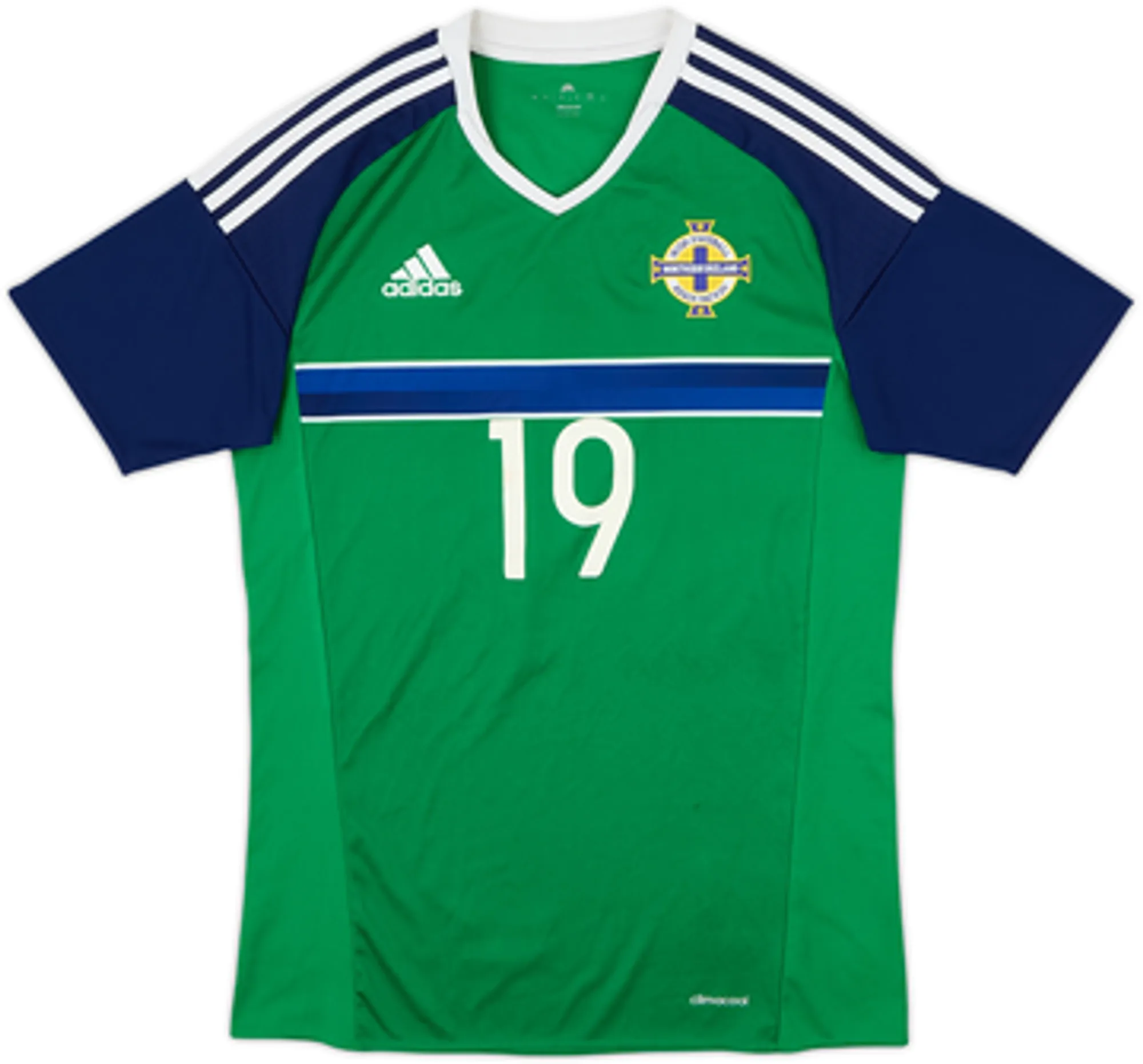 2016-17 Northern Ireland Home Shirt Parker #19 - 6/10 - (S)