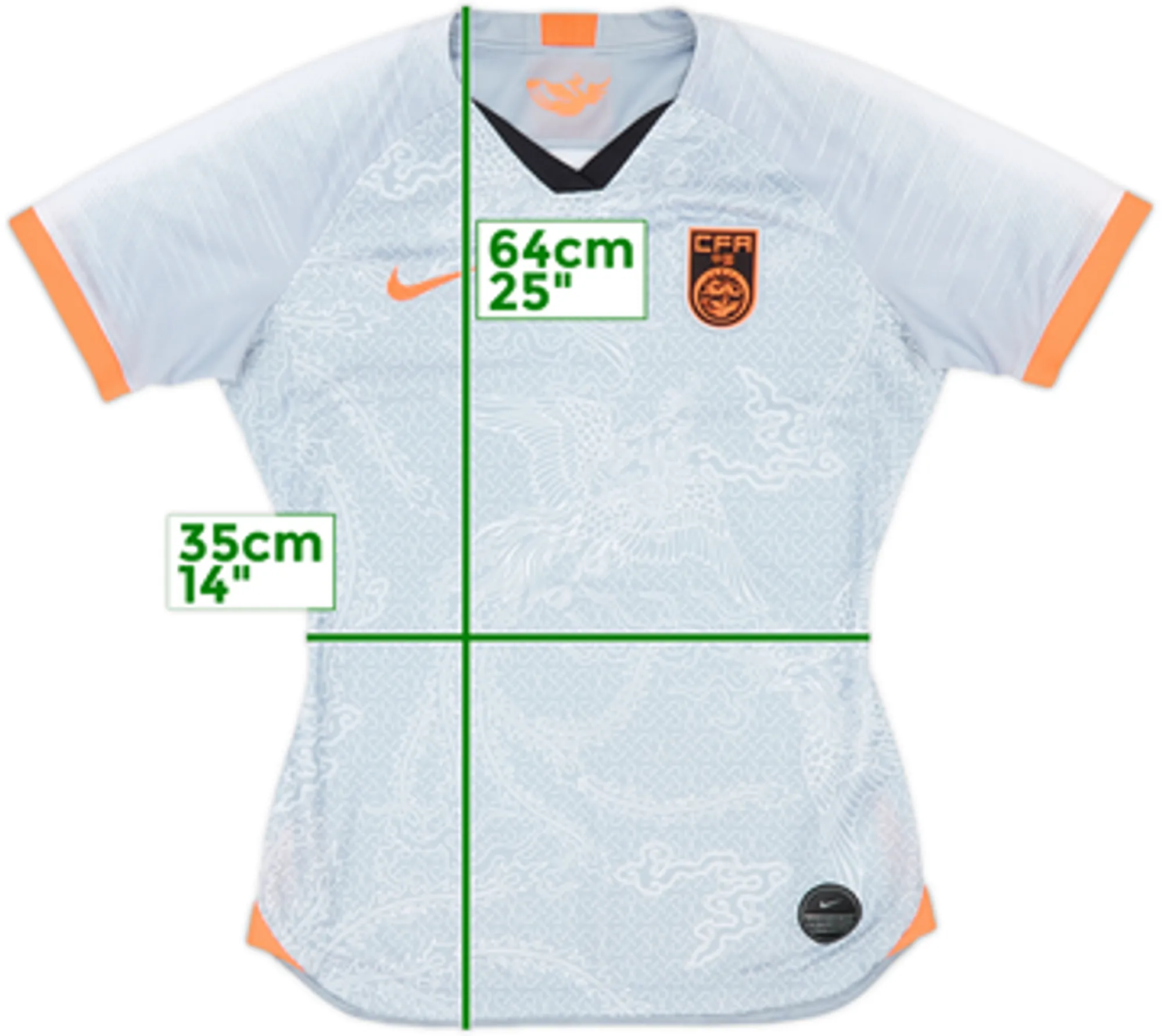 2019-20 China Away Shirt - 8/10 - (Women's S)