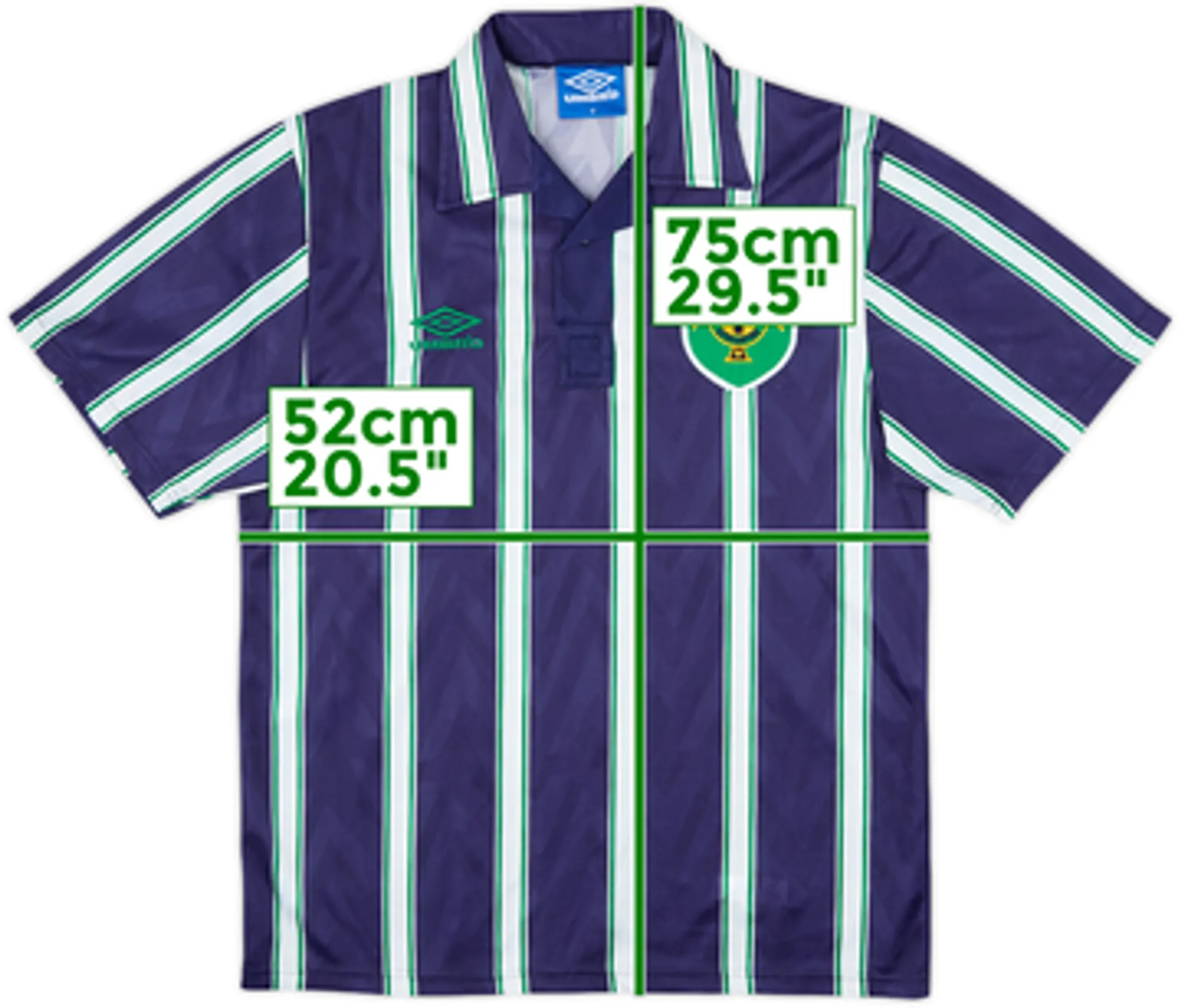 1992-94 Northern Ireland Away Shirt - 9/10 - (M)