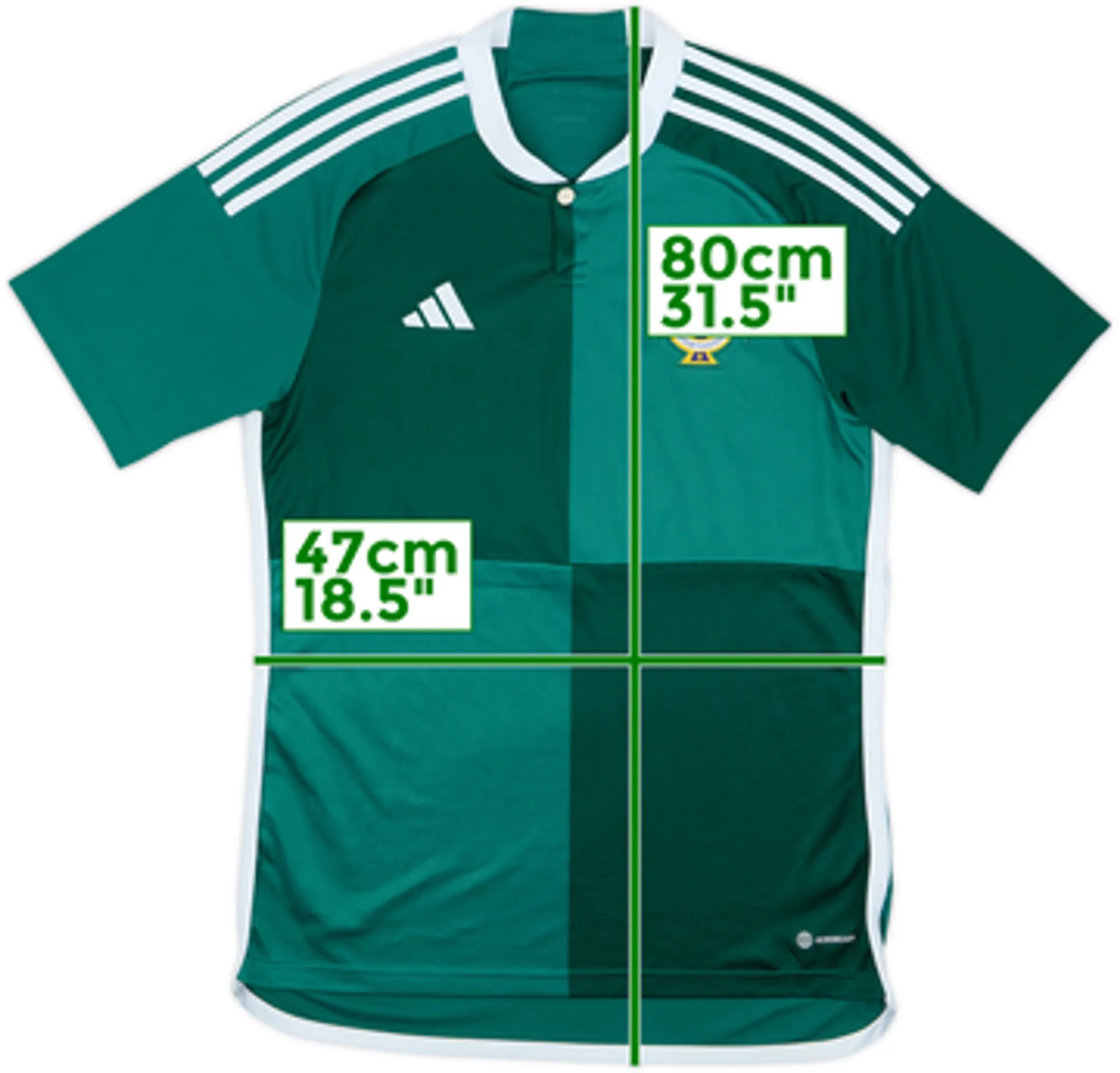 2022-24 Northern Ireland Home Shirt - 7/10 - (M)